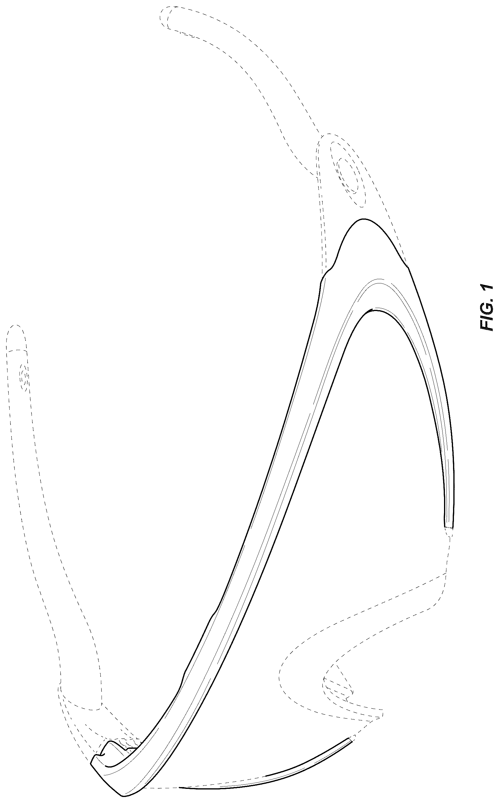 Patent USD1125346 — Eyeglasses — Figure 1
