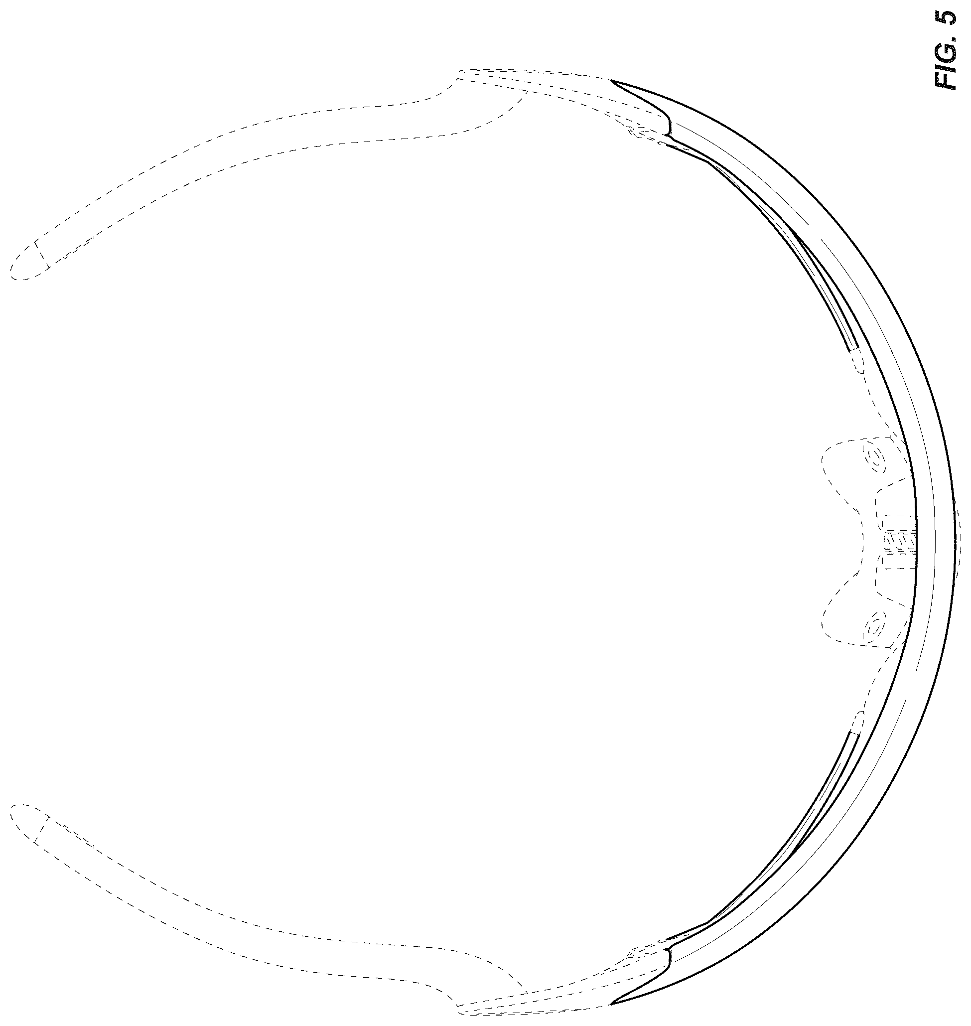 Patent USD1125346 Figure 4 – Eyeglasses