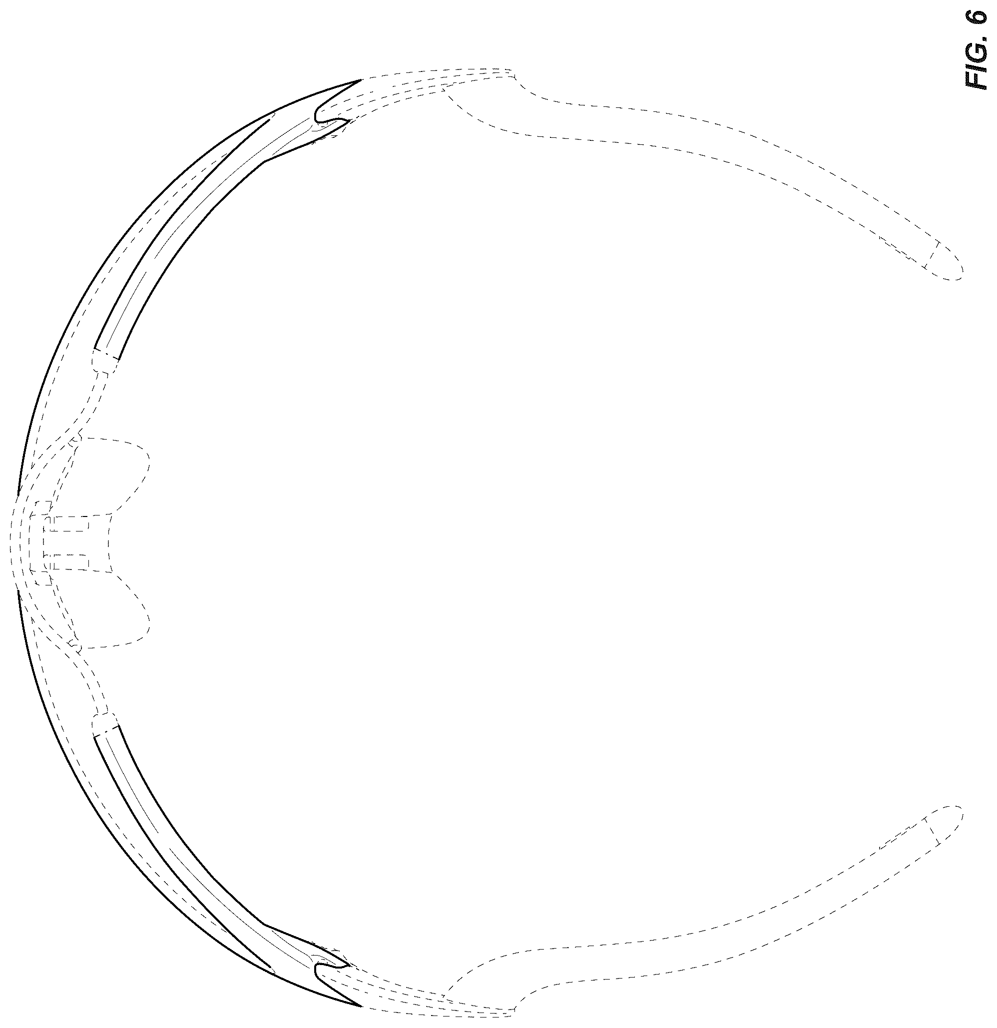 Patent USD1125346 Figure 5 – Eyeglasses