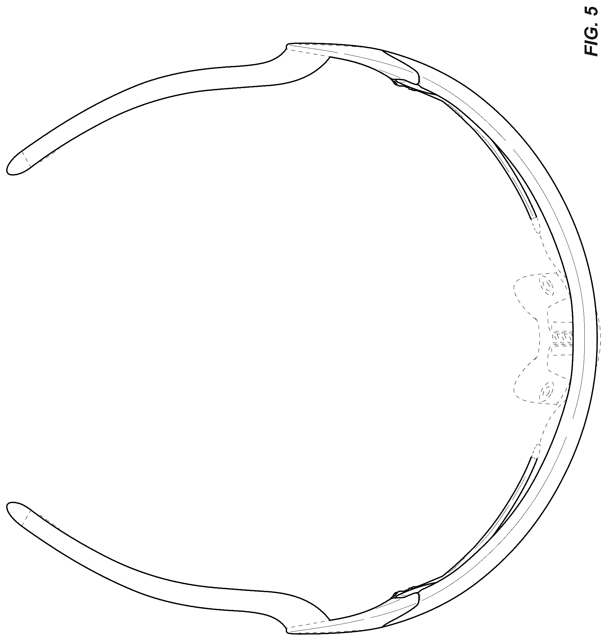 Patent USD1125348 Figure 4 – Eyeglasses