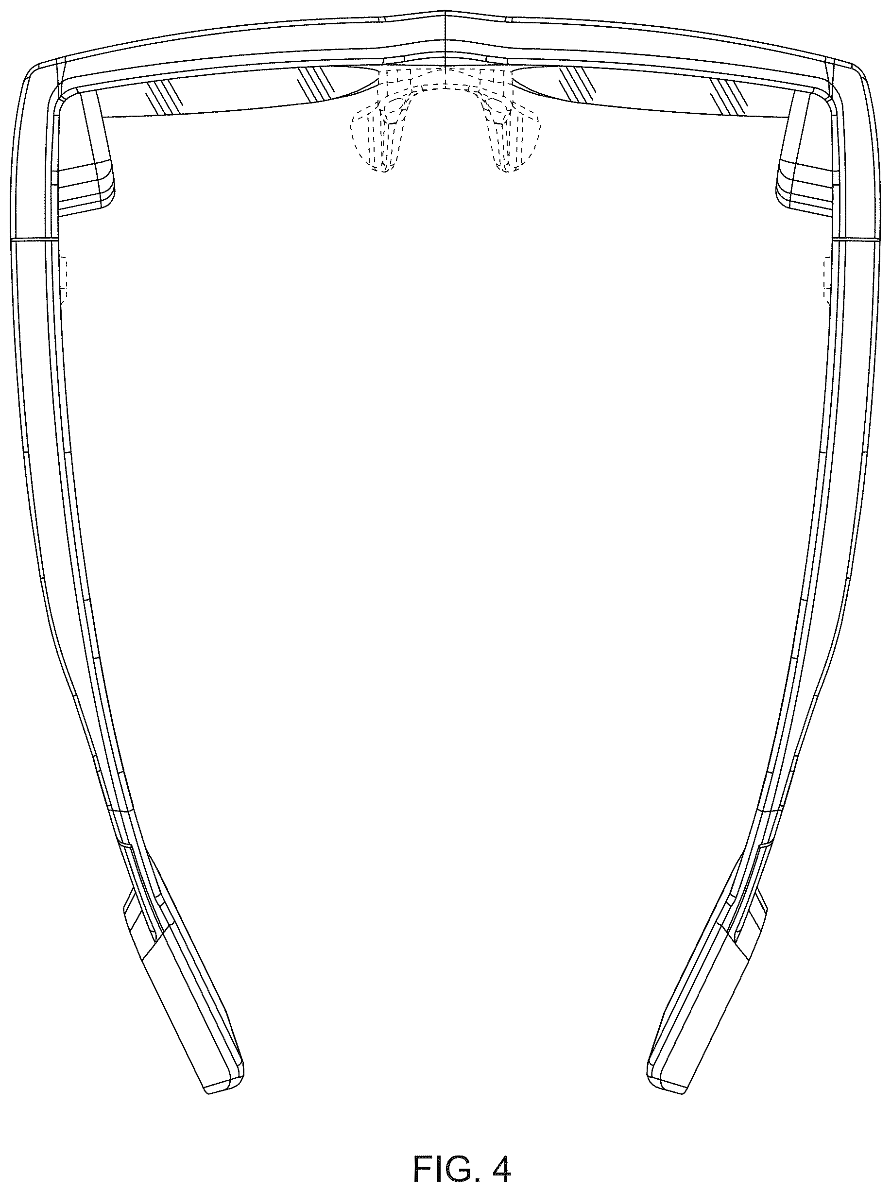 Patent USD1125349 Figure 4 – Smart glasses