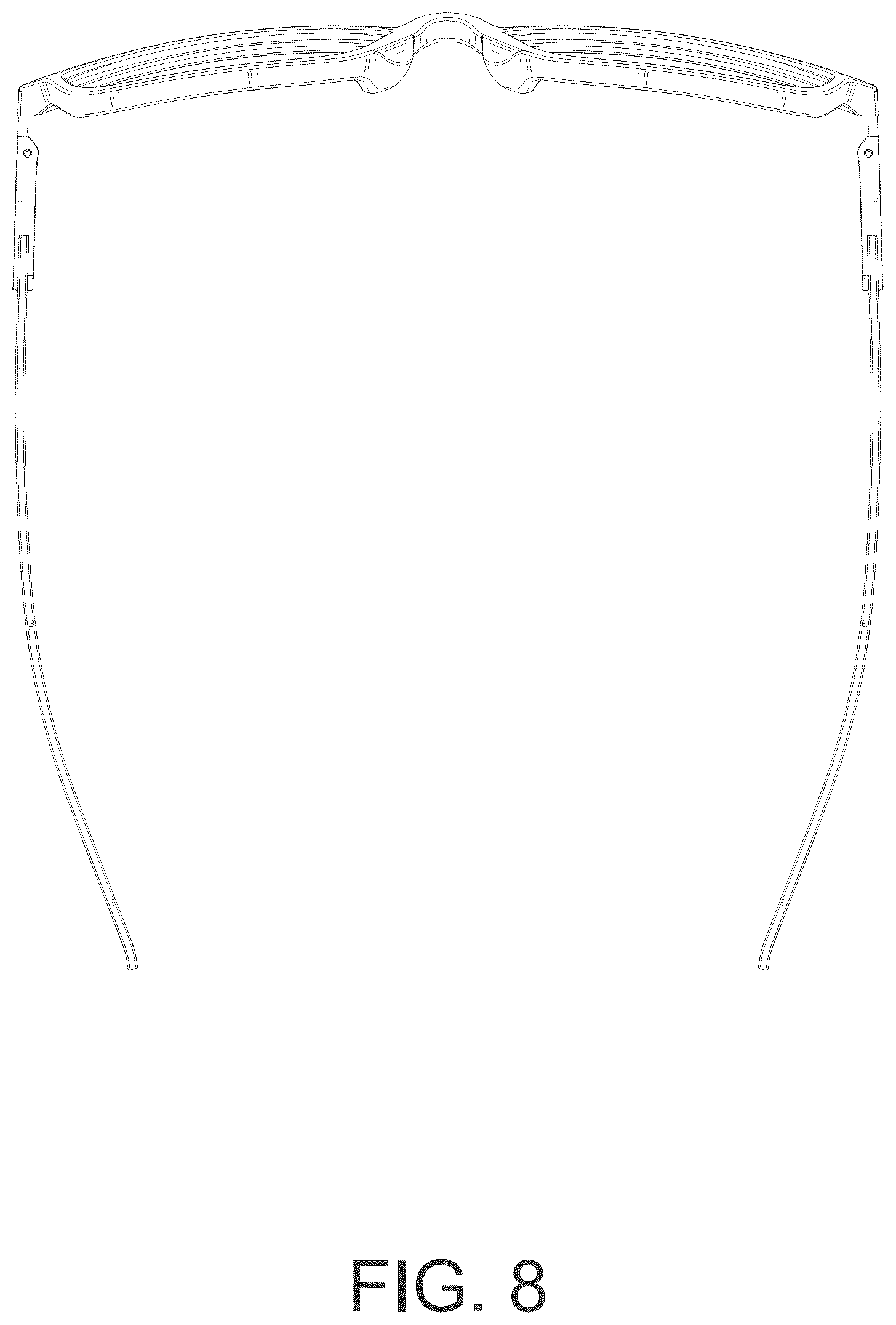 Patent USD1125350 Figure 8 – Eyewear