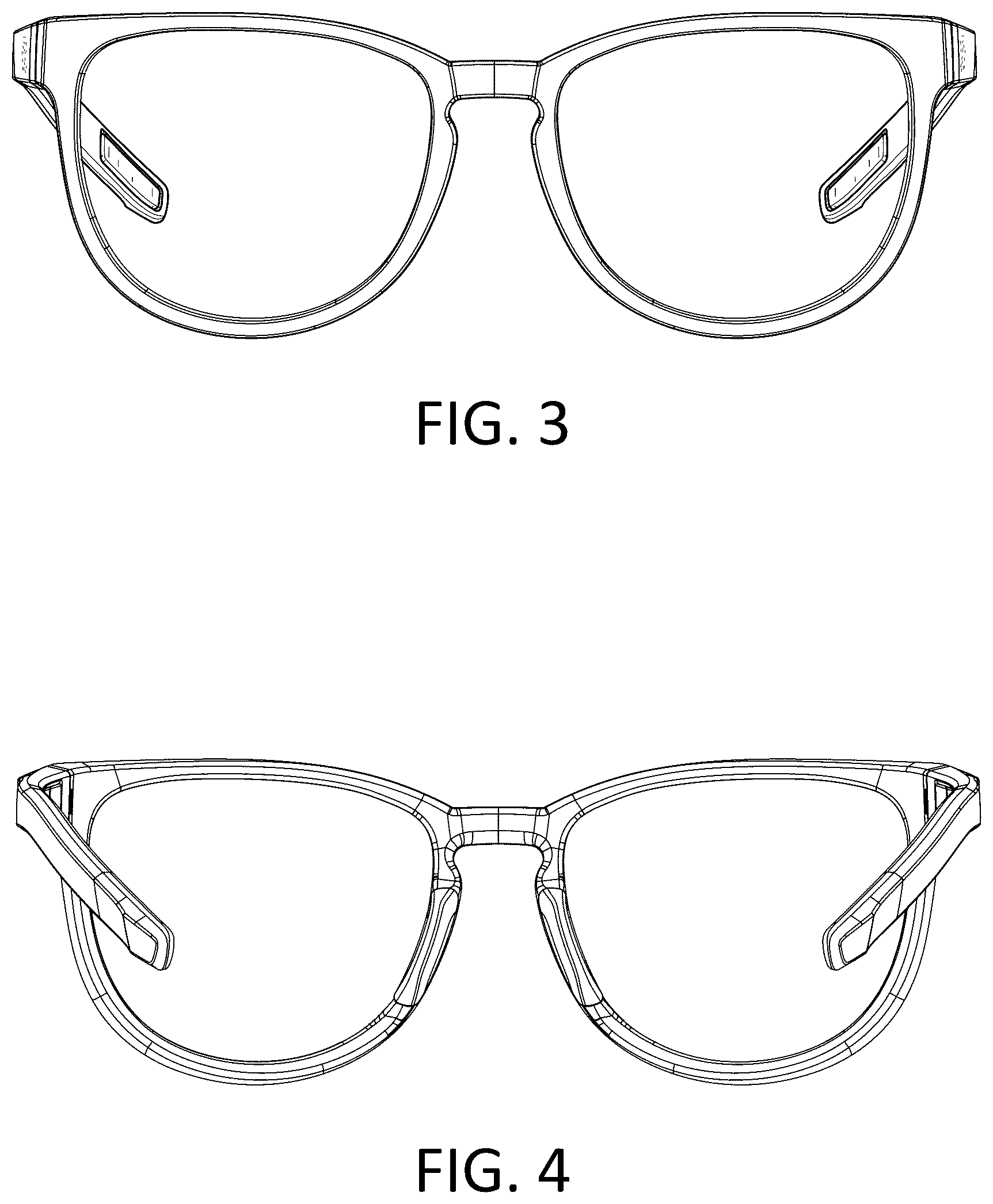 Patent USD1125351 Figure 3 – Eyewear