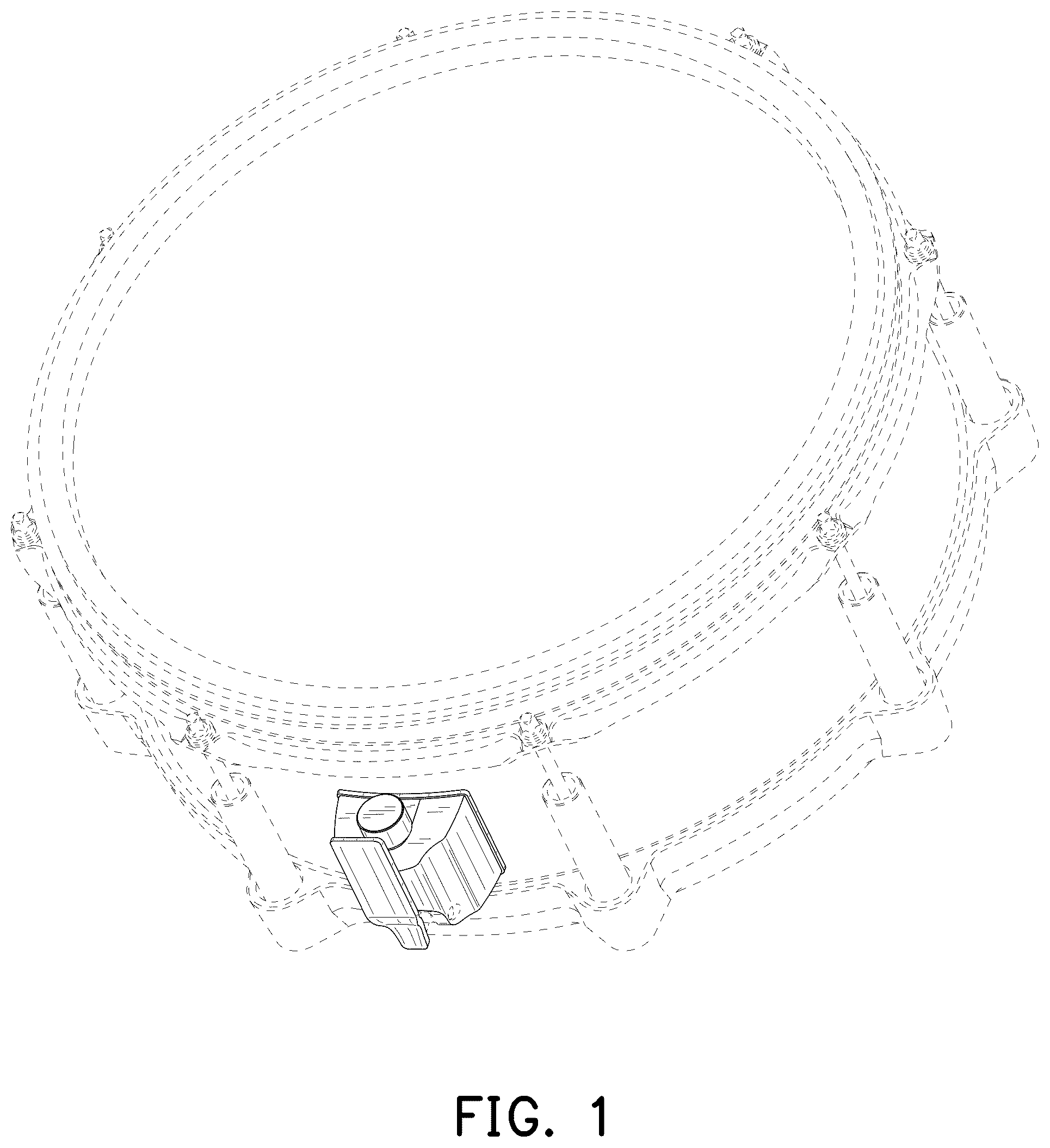 Patent USD1125352 — Electronic percussion instrument — Figure 1
