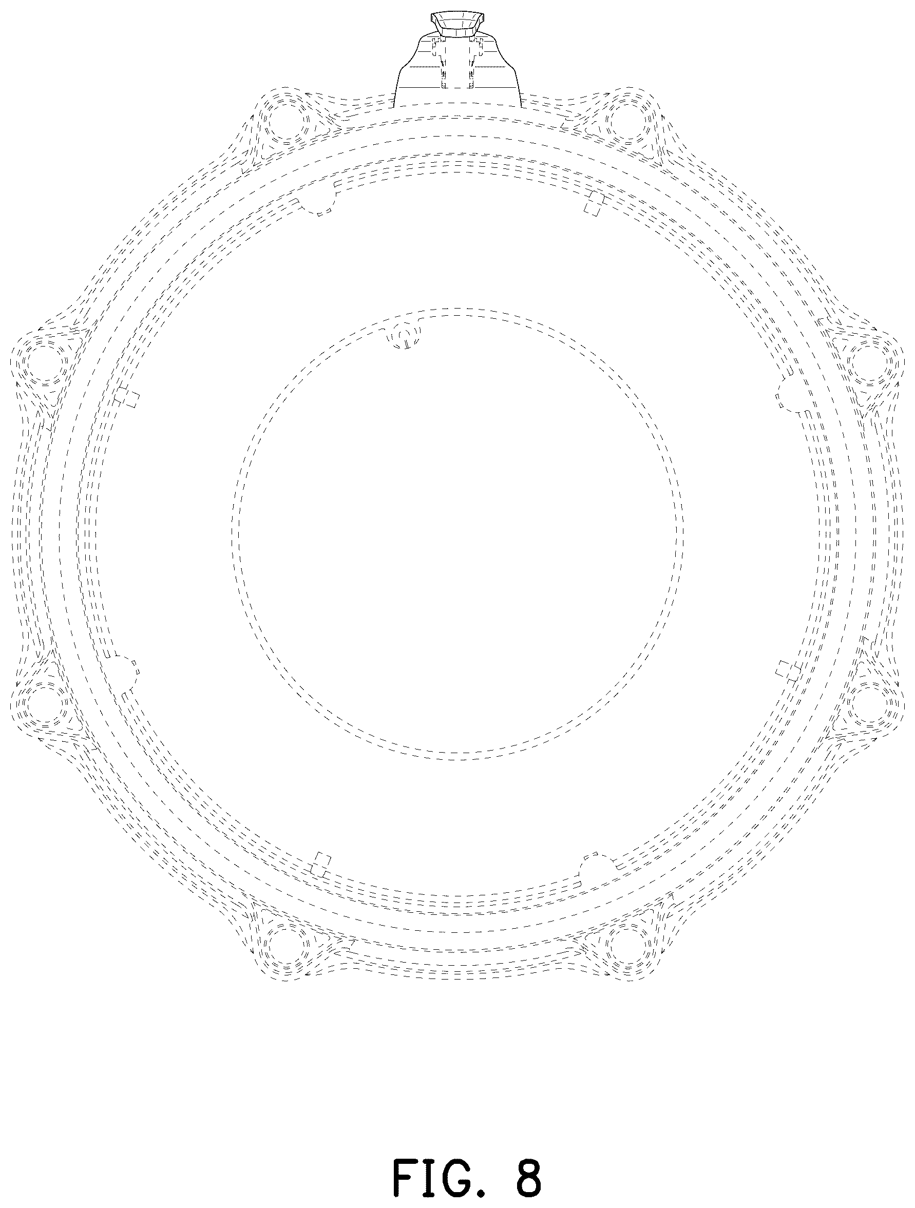 Patent USD1125352 Figure 8 – Electronic percussion instrument