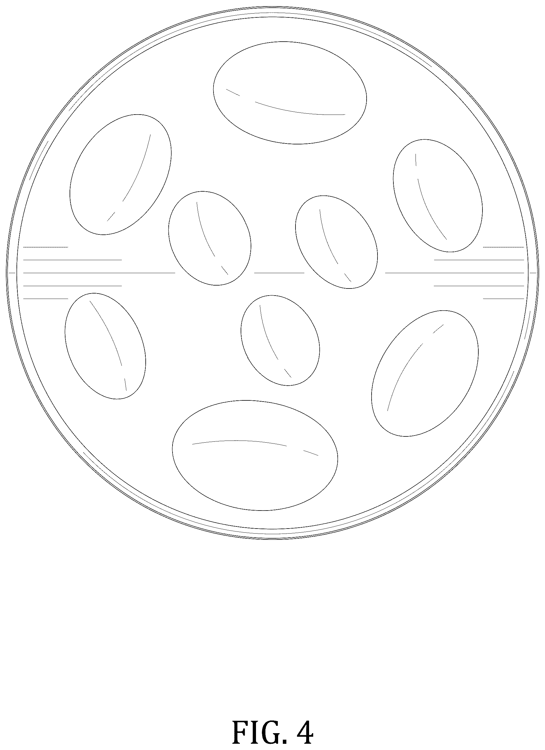 Patent USD1125353 Figure 4 – Nine-note steel drum