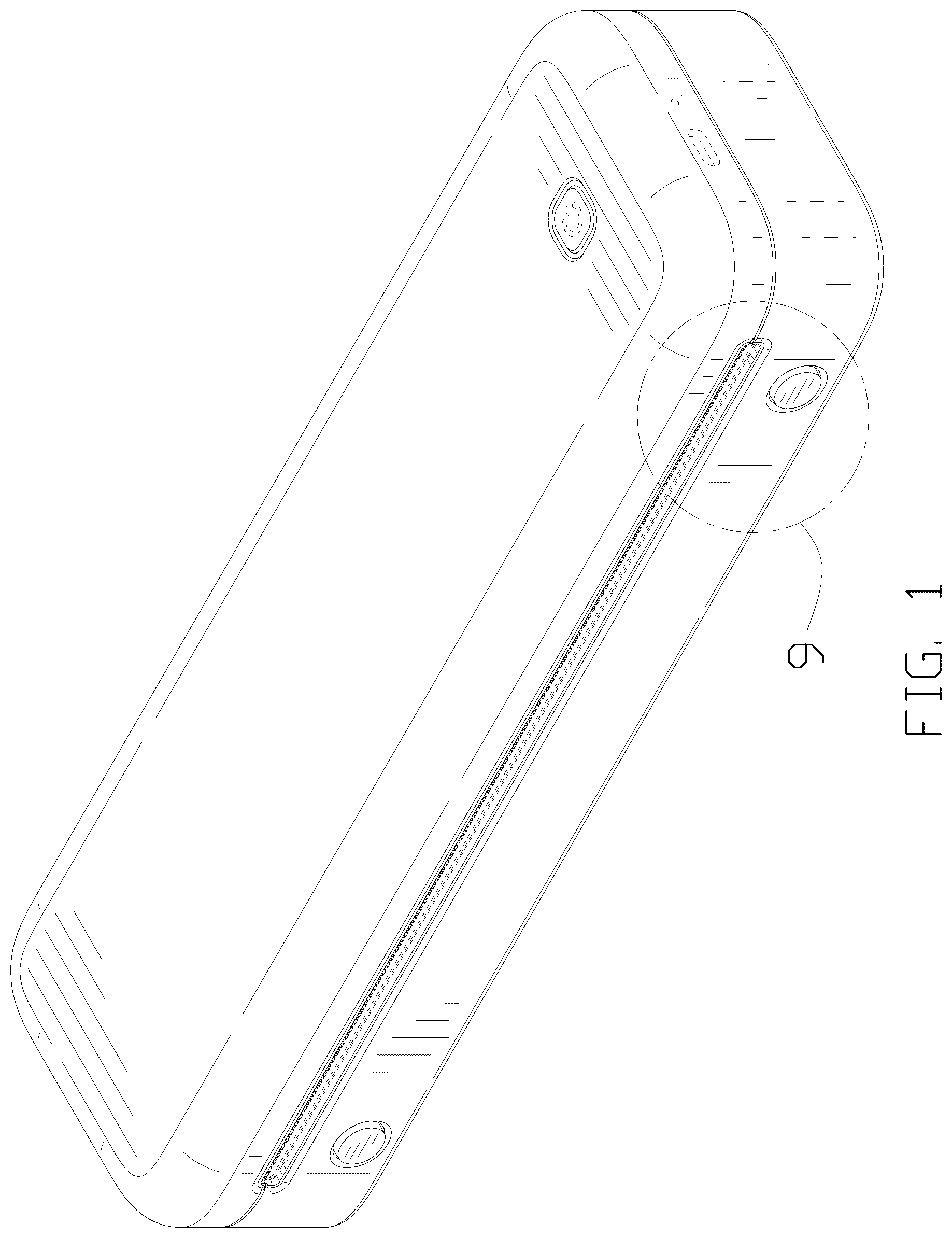 Patent USD1125355 — Portable printer — Figure 1