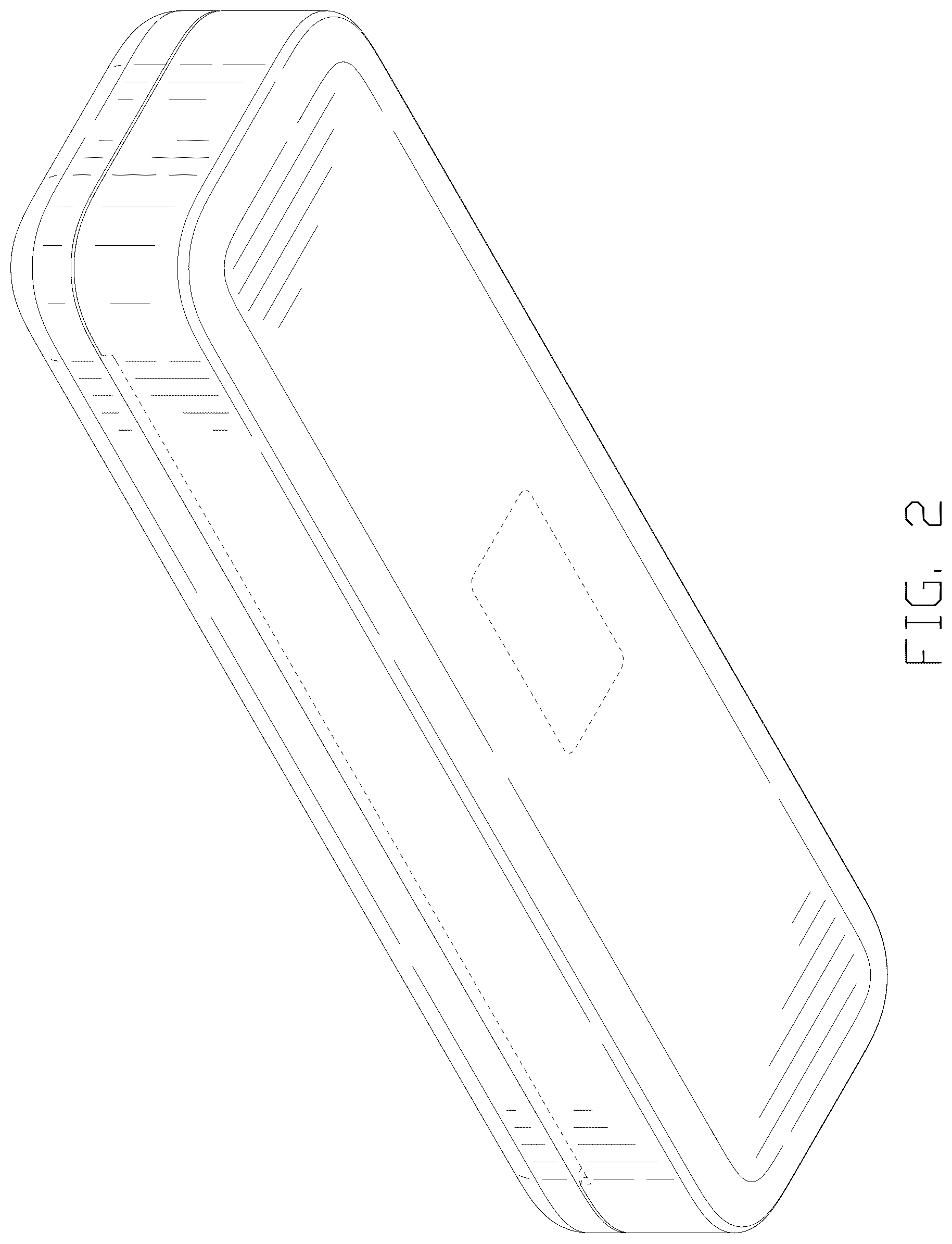 Patent USD1125355 Figure 2 – Portable printer