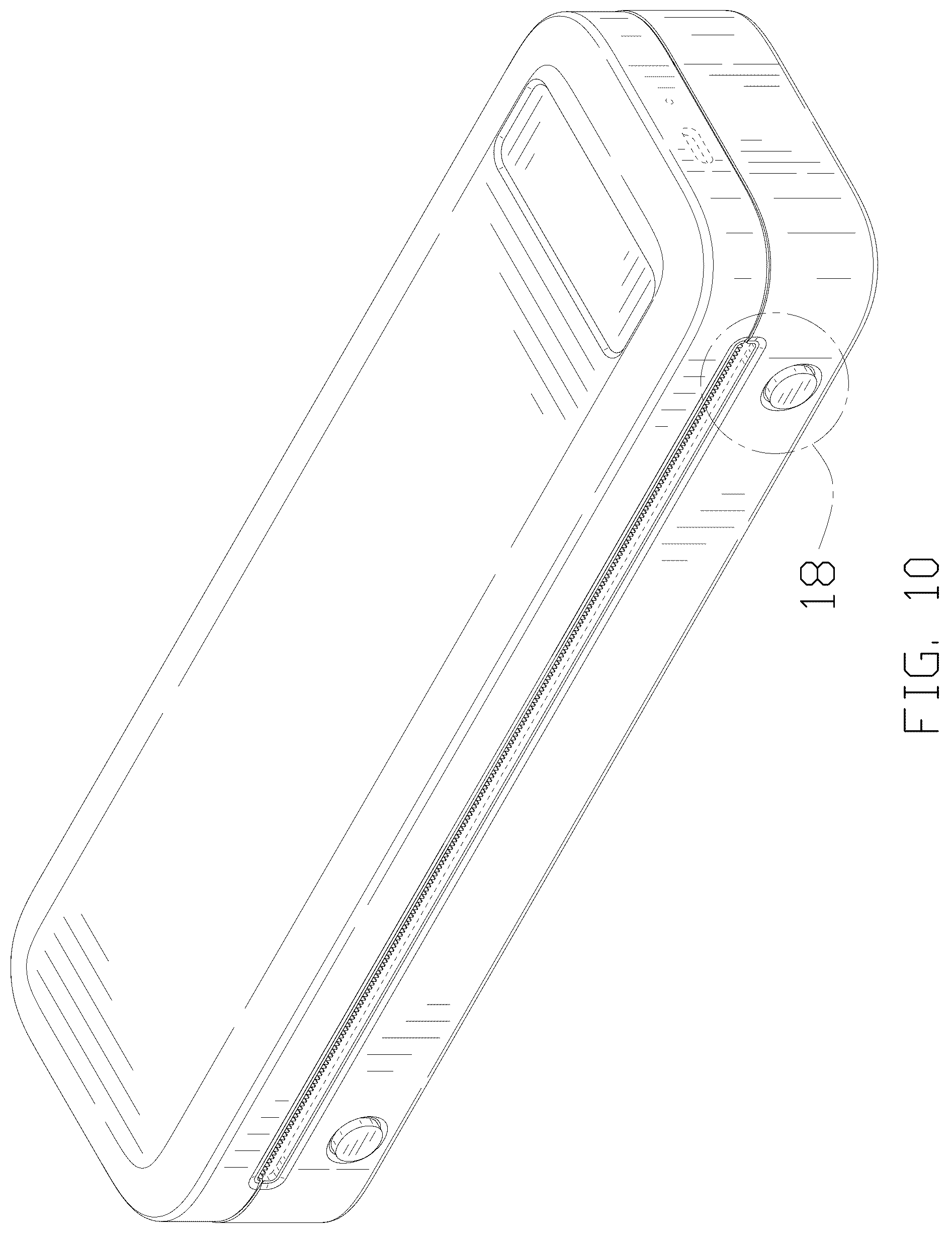 Patent USD1125355 Figure 10 – Portable printer