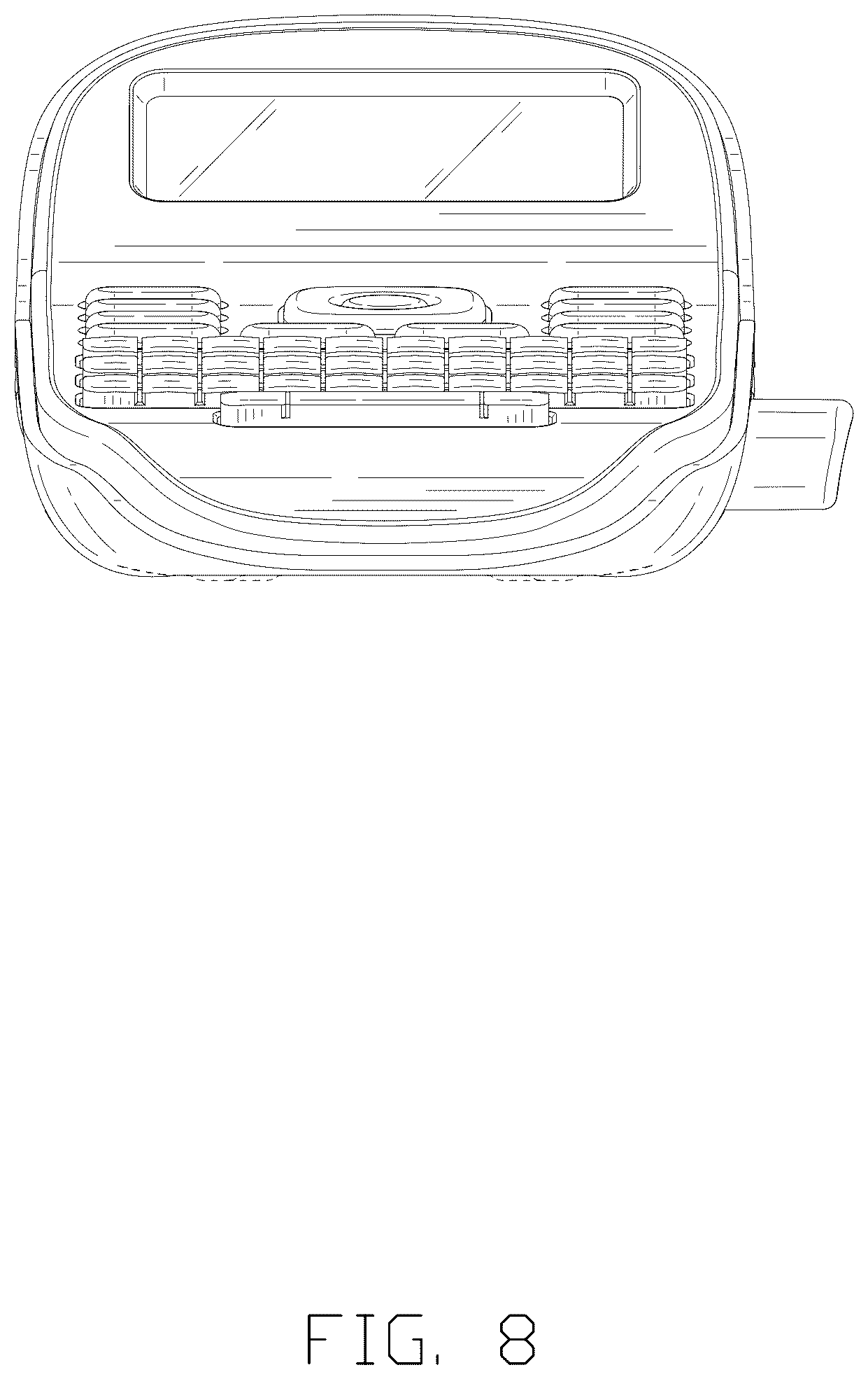Patent USD1125356 Figure 8 – Label printer