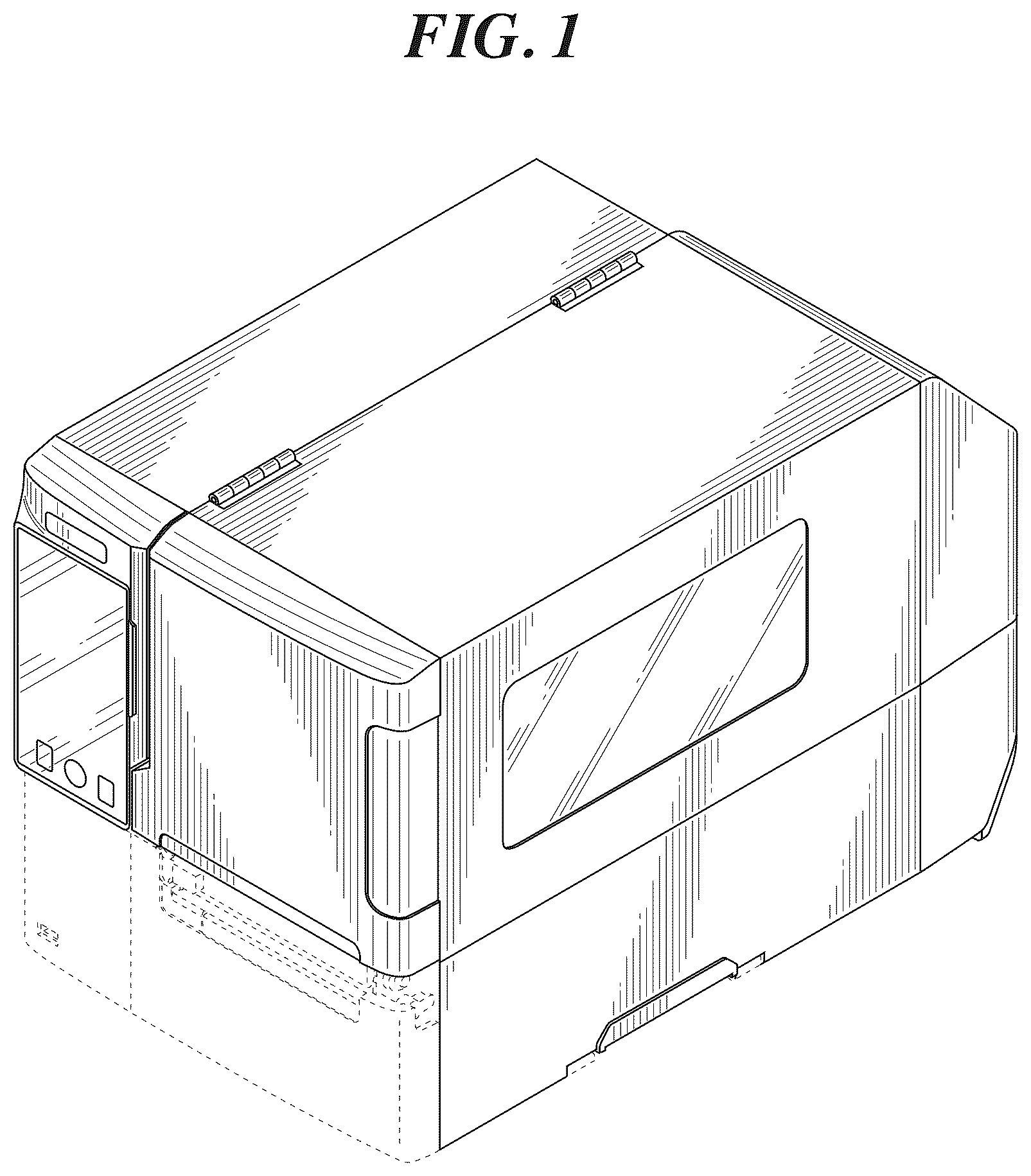Patent USD1125357 Figure 1 – Label printer