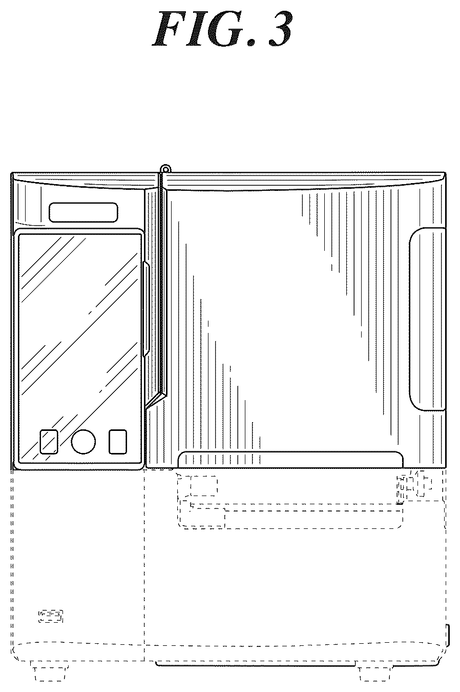 Patent USD1125357 Figure 3 – Label printer