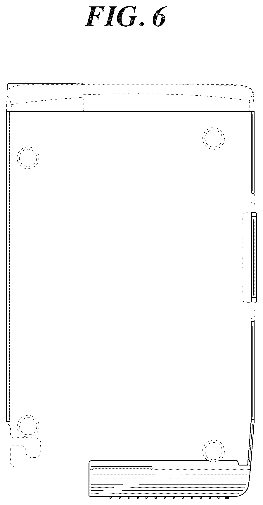 Patent USD1125357 Figure 6 – Label printer