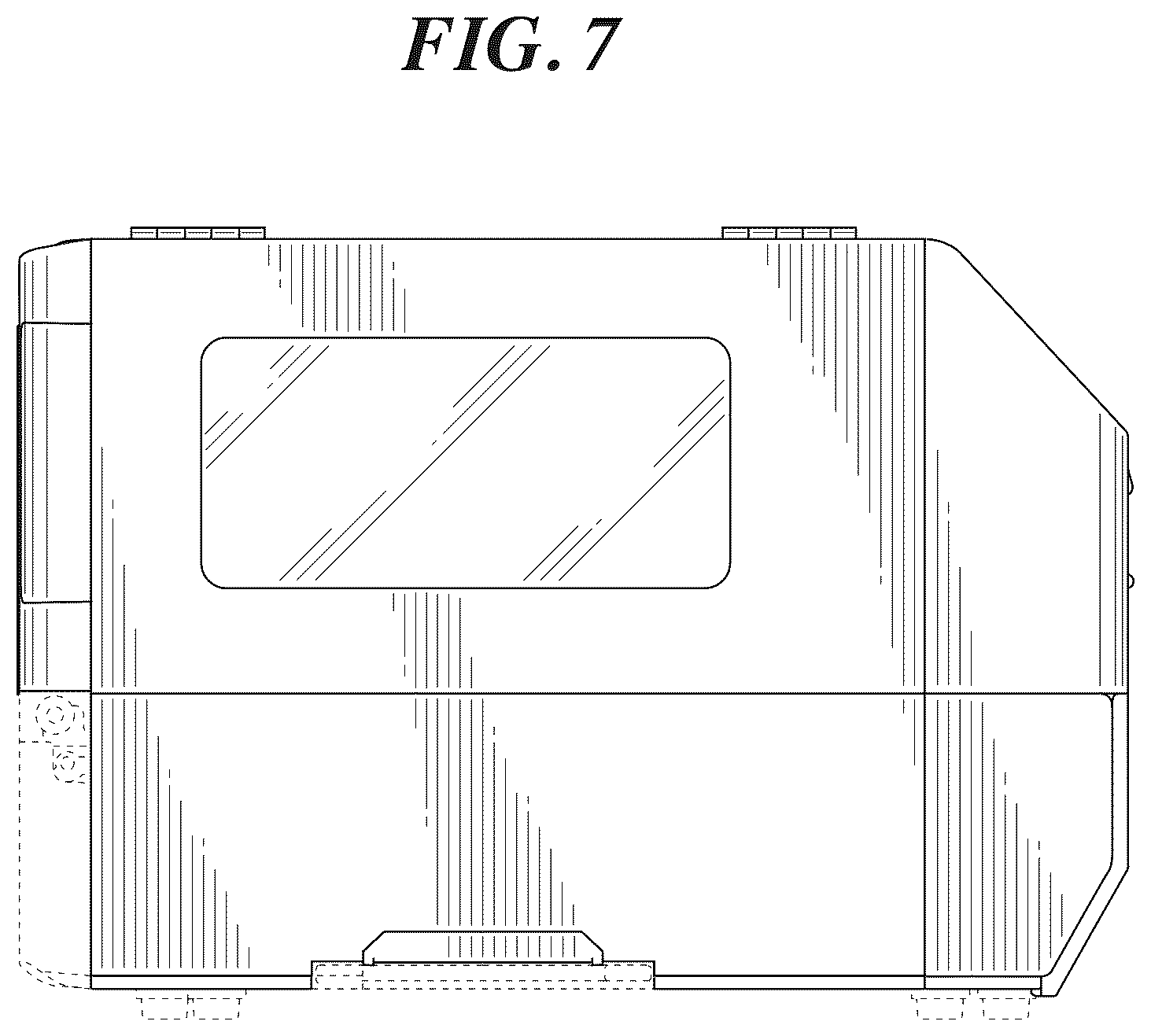 Patent USD1125357 Figure 7 – Label printer