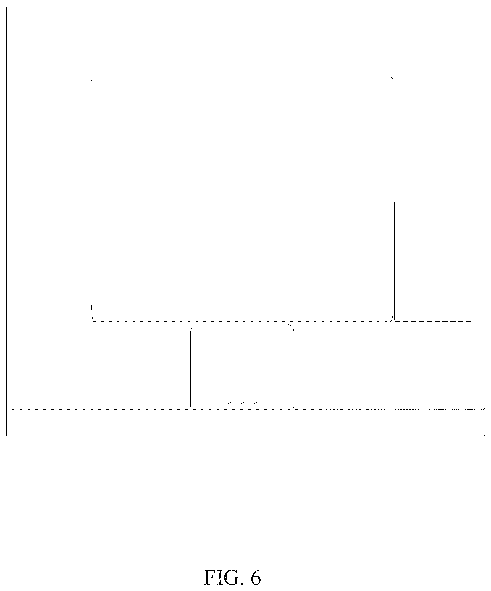 Patent USD1125360 Figure 6 – Multifunction printer