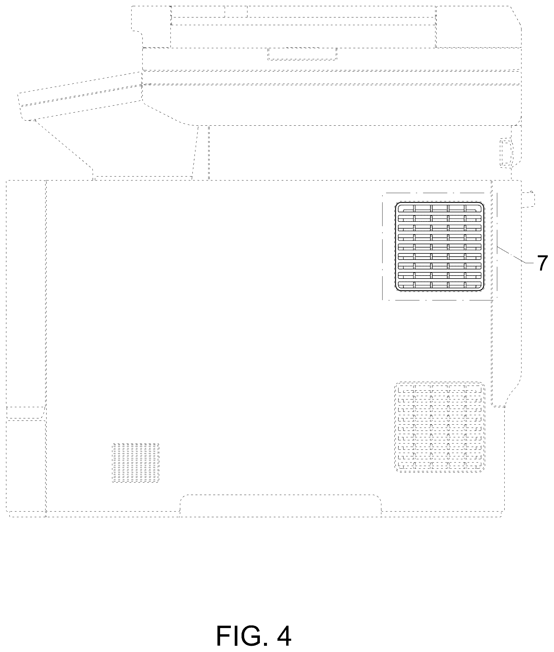 Patent USD1125361 Figure 4 – Printer