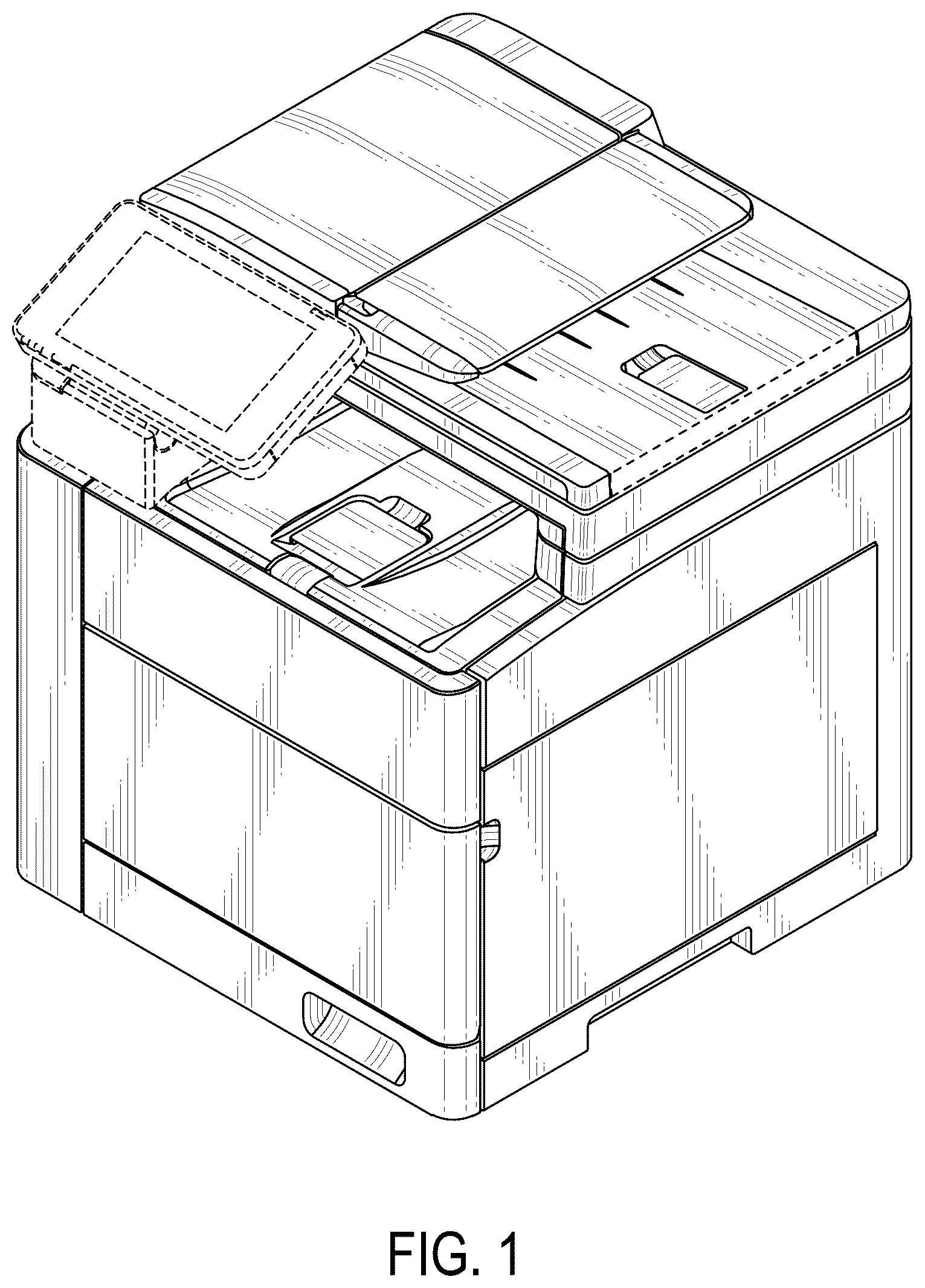 Patent USD1125362 Figure 1 – Printer
