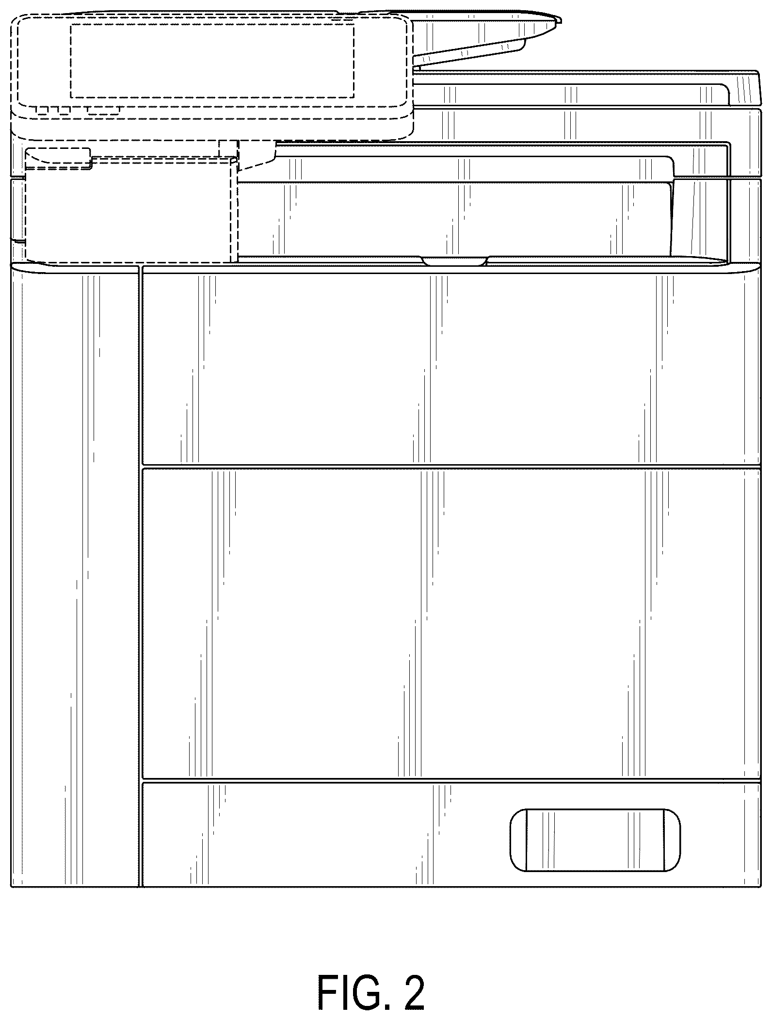 Patent USD1125362 Figure 2 – Printer