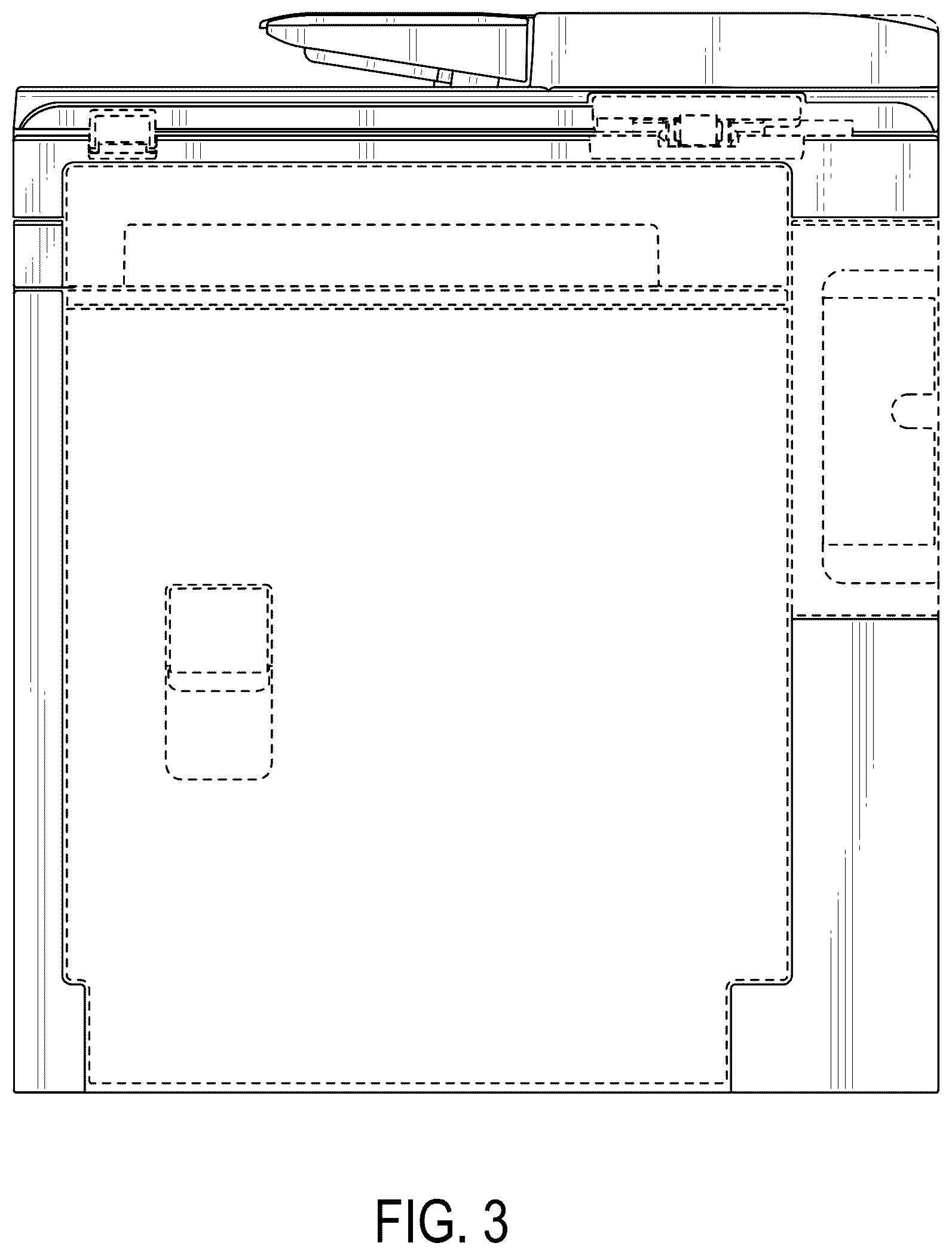 Patent USD1125362 Figure 3 – Printer