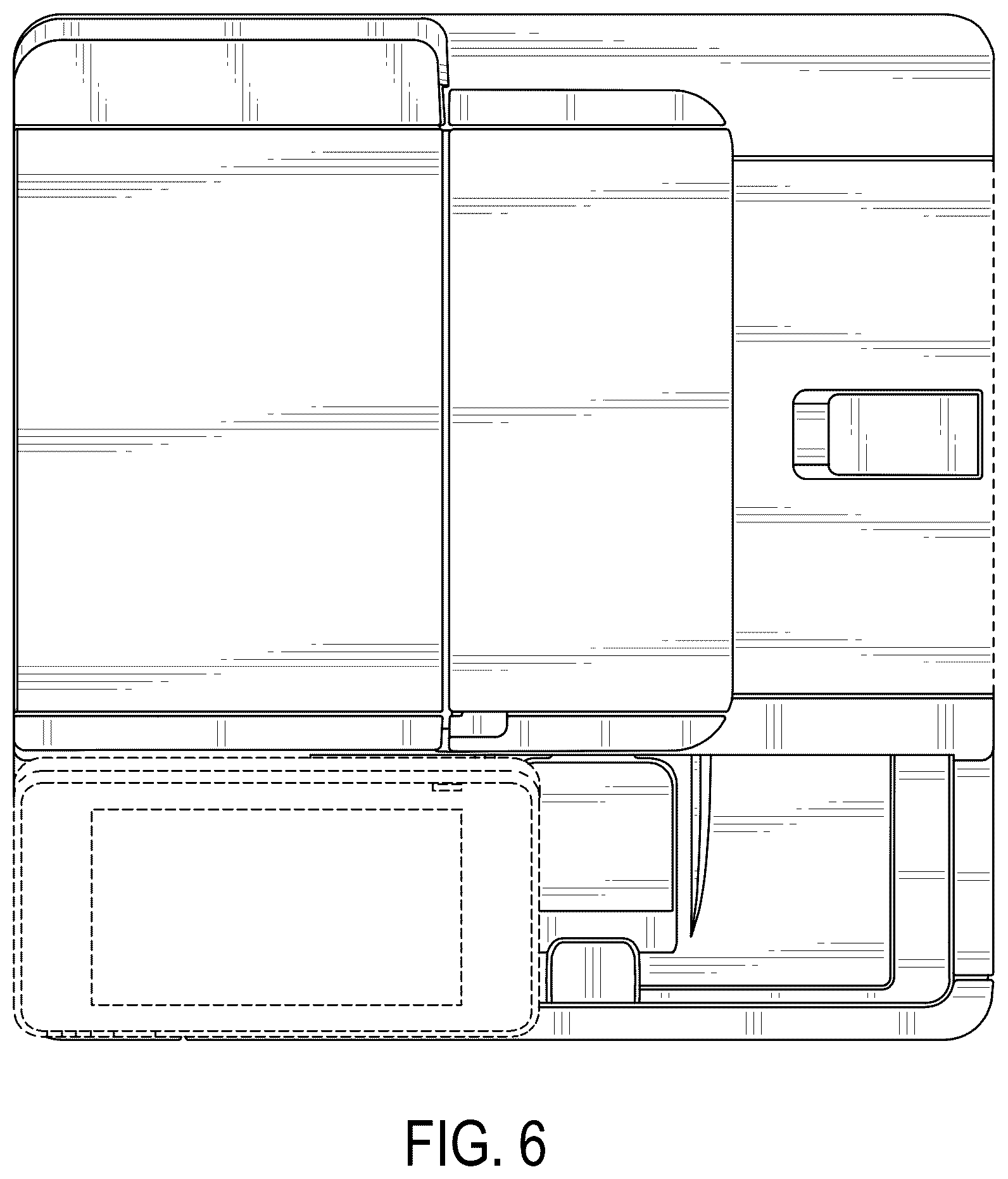 Patent USD1125362 Figure 6 – Printer