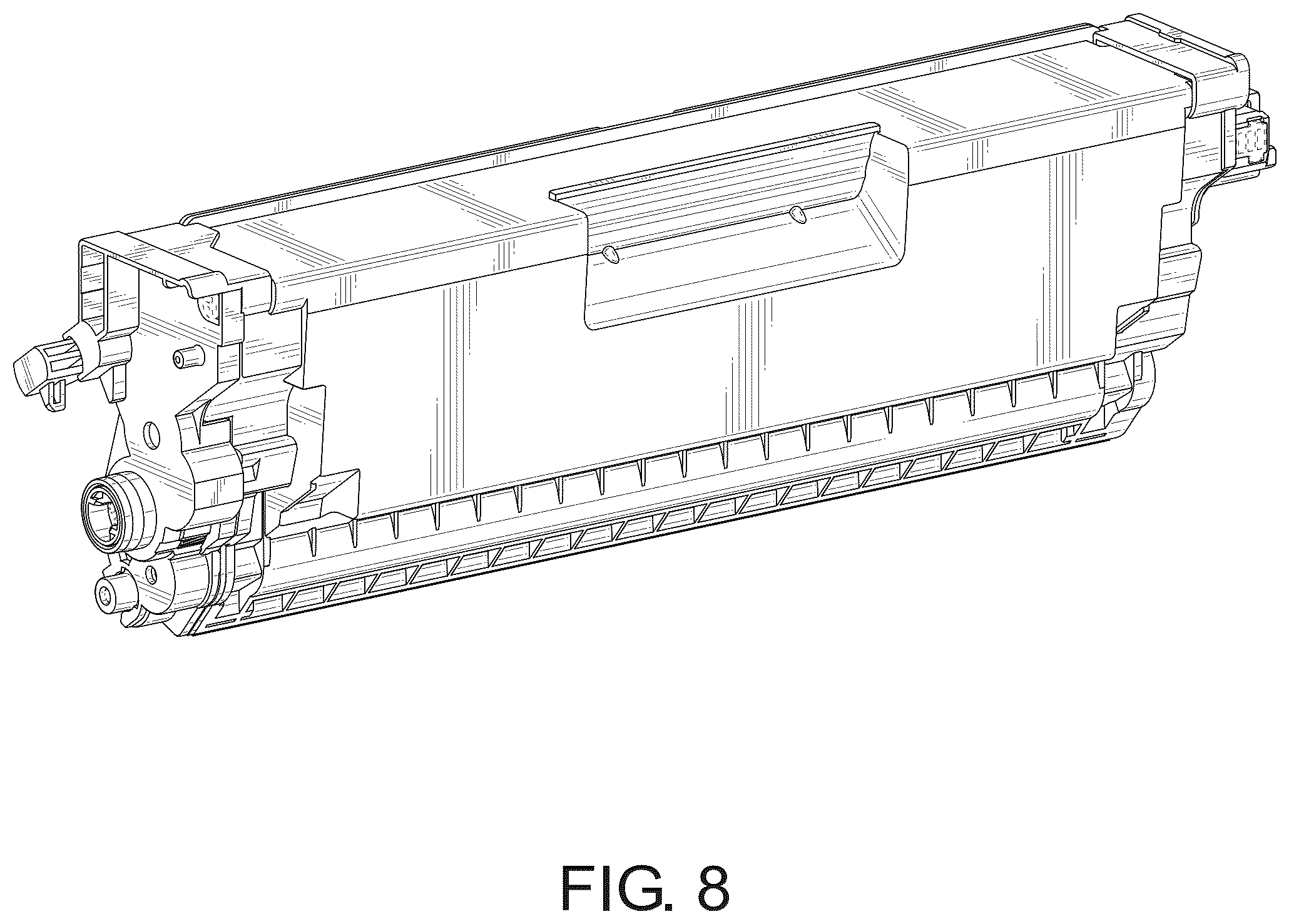 Patent USD1125365 Figure 8 – Toner cartridge