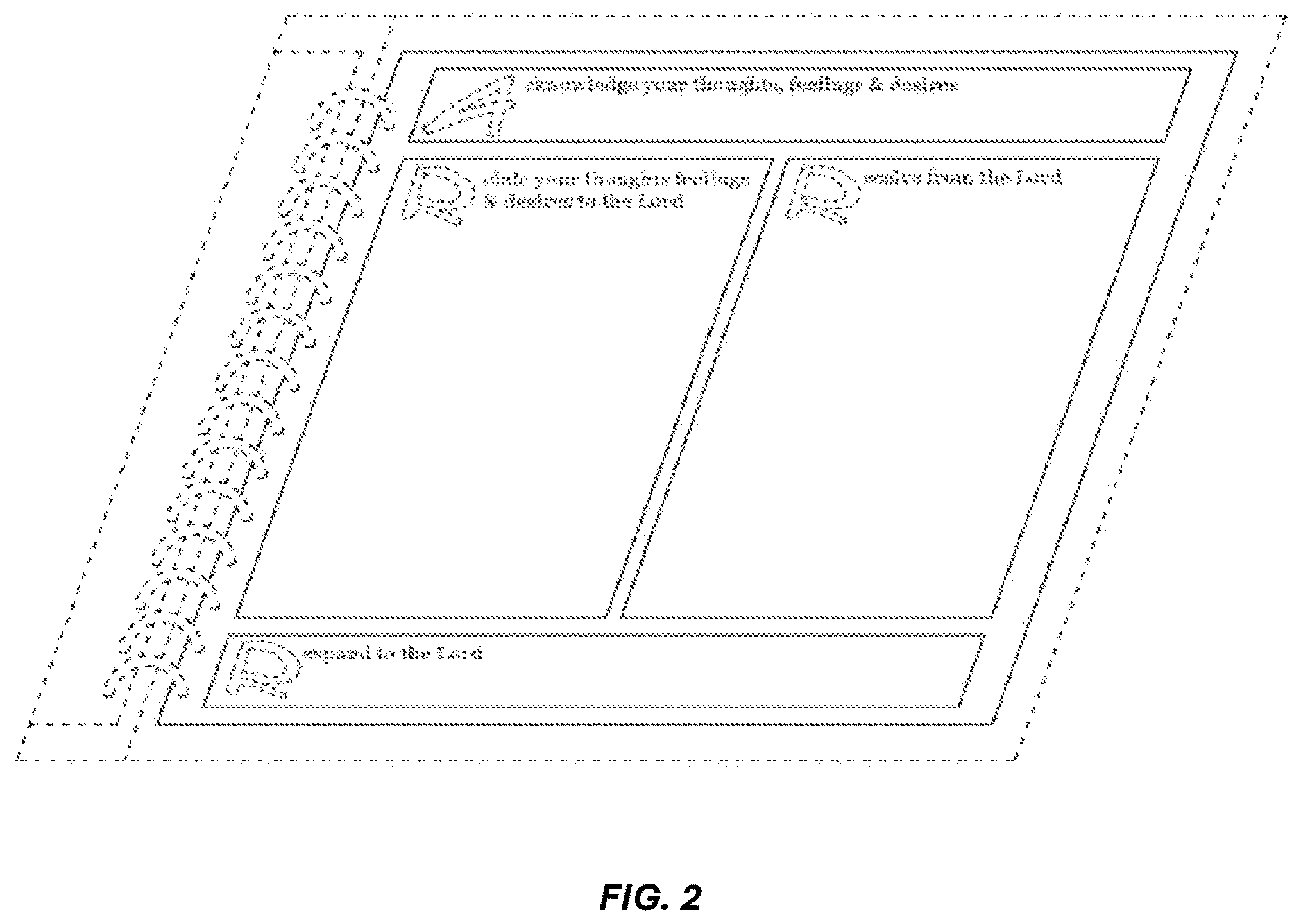 Patent USD1125366 Figure 3 – Prayer journal notebook