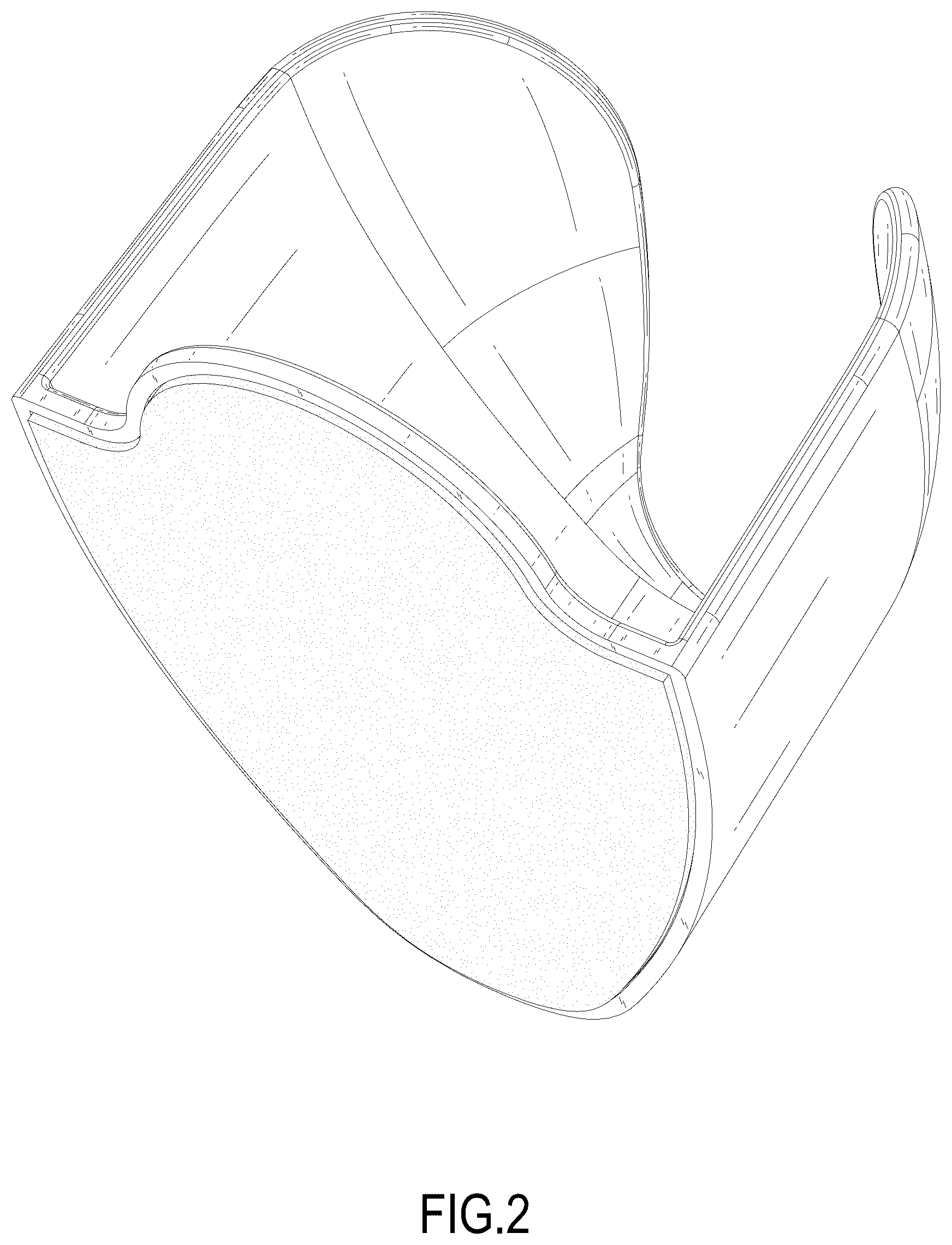Patent USD1125368 Figure 2 – Holster