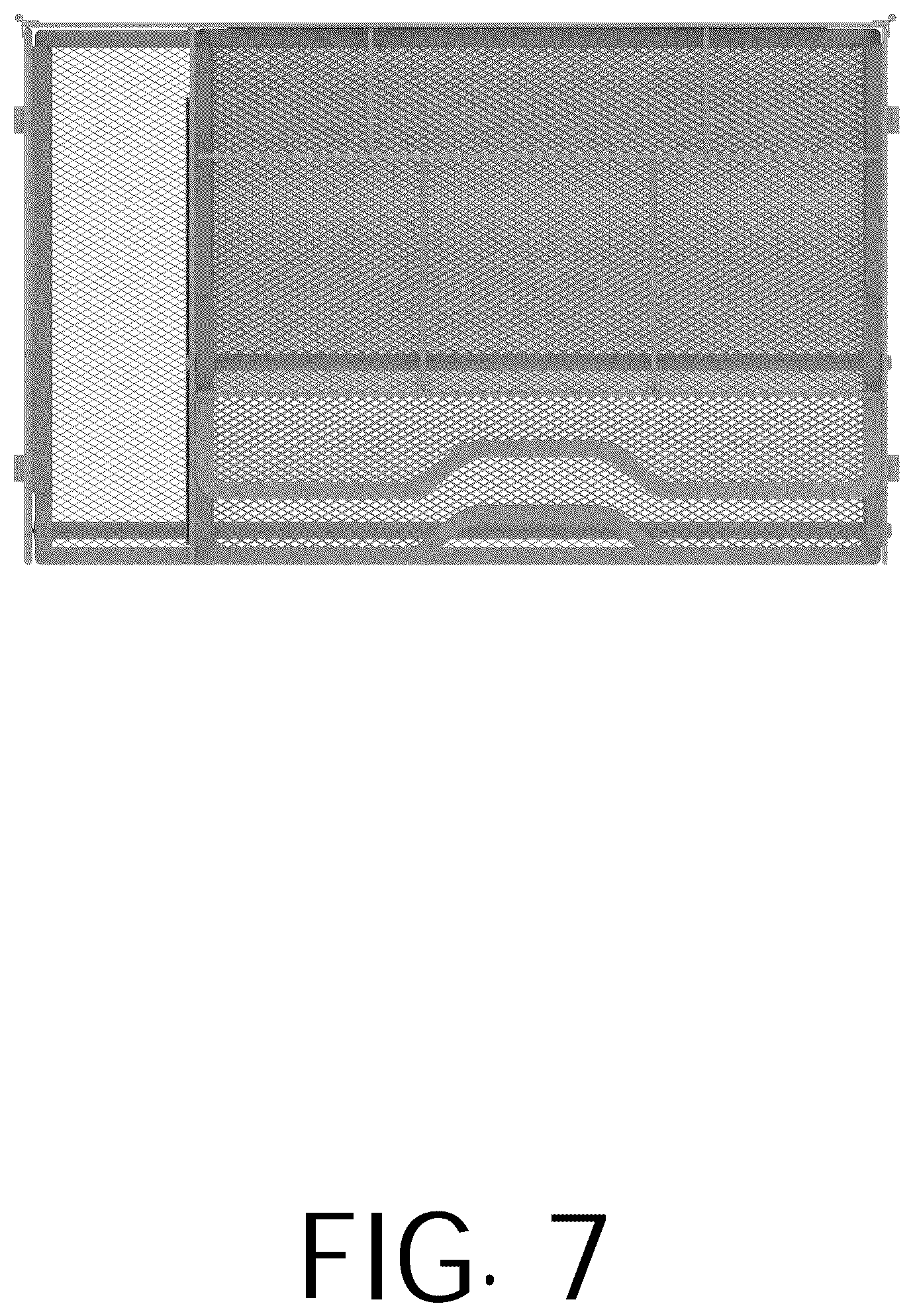 Patent USD1125370 Figure 7 – Desktop file storage rack