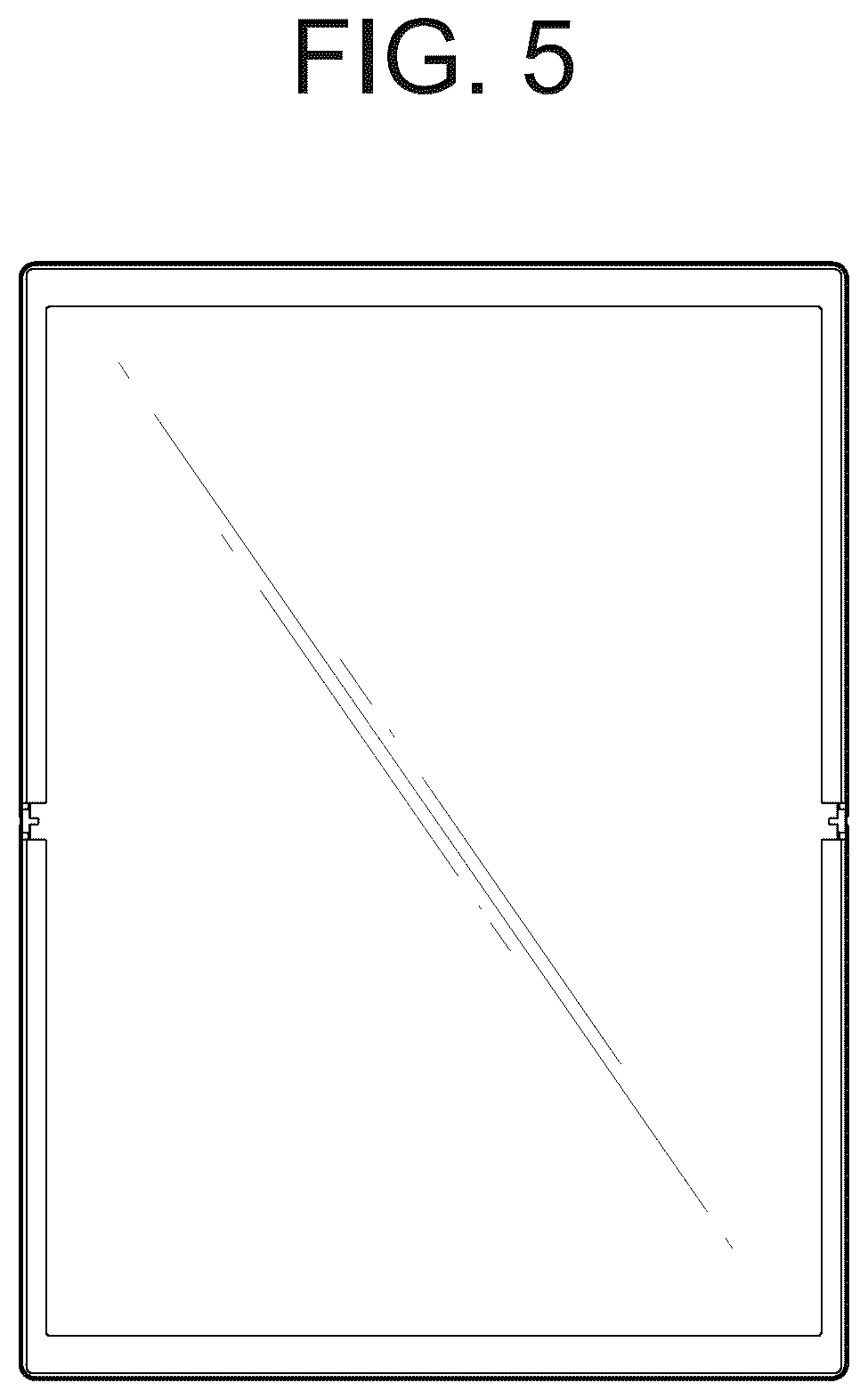 Patent USD1125372 Figure 5 – Display for cars