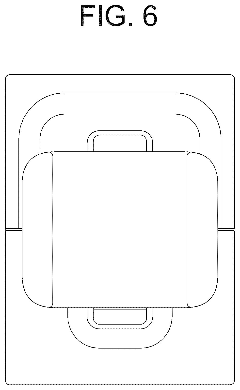 Patent USD1125372 Figure 6 – Display for cars