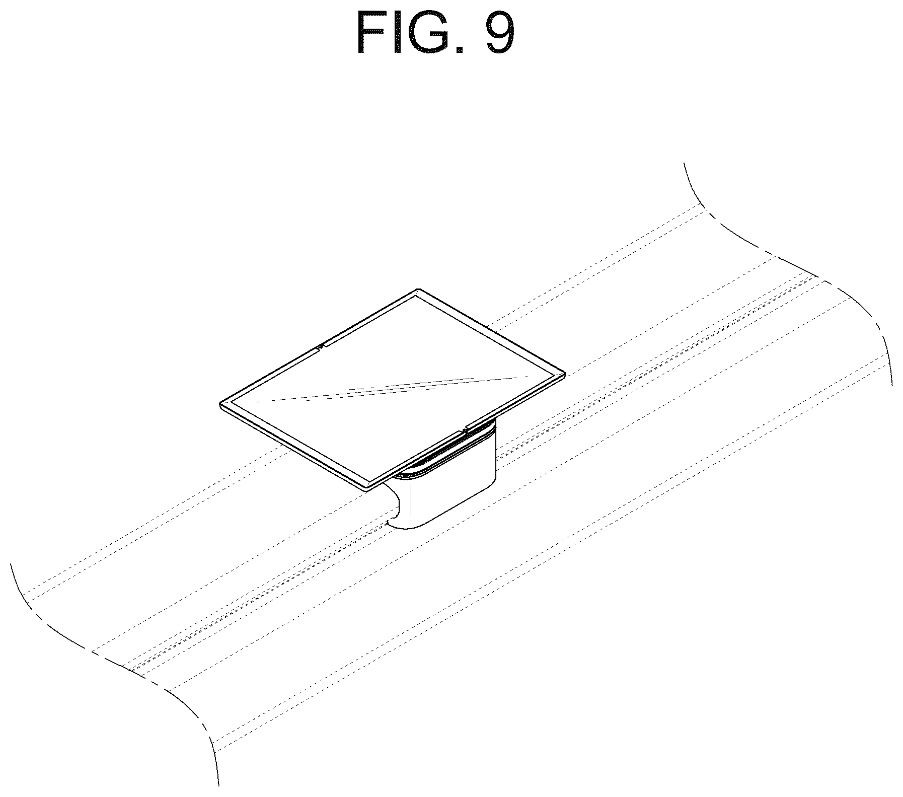 Patent USD1125372 Figure 9 – Display for cars