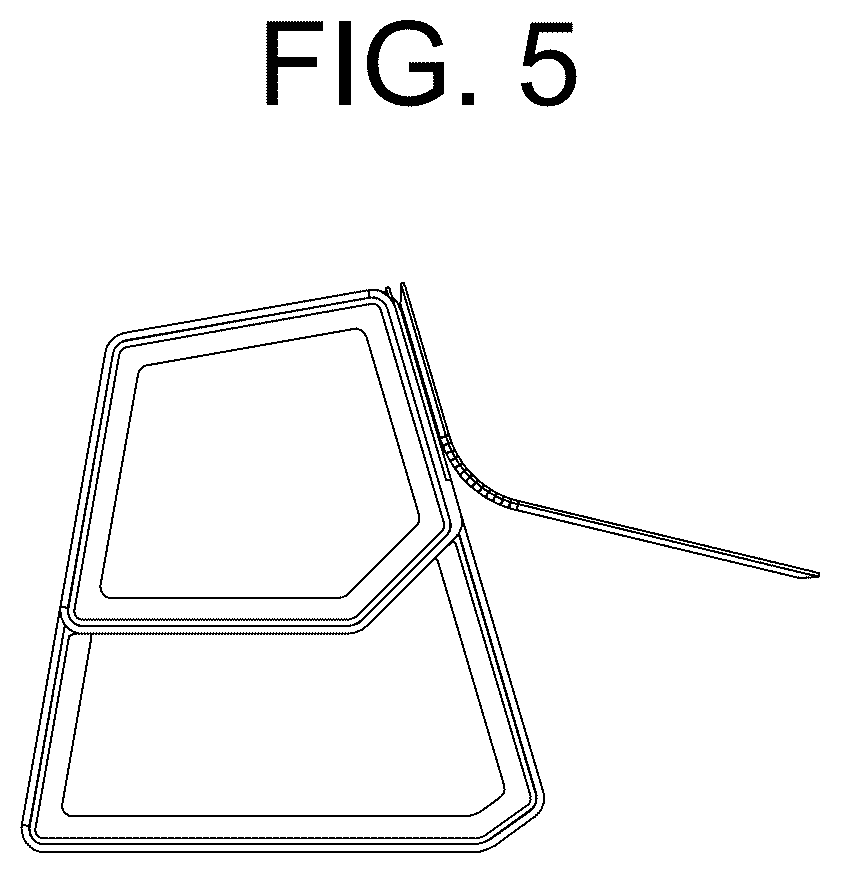 Patent USD1125373 Figure 5 – Display for cars