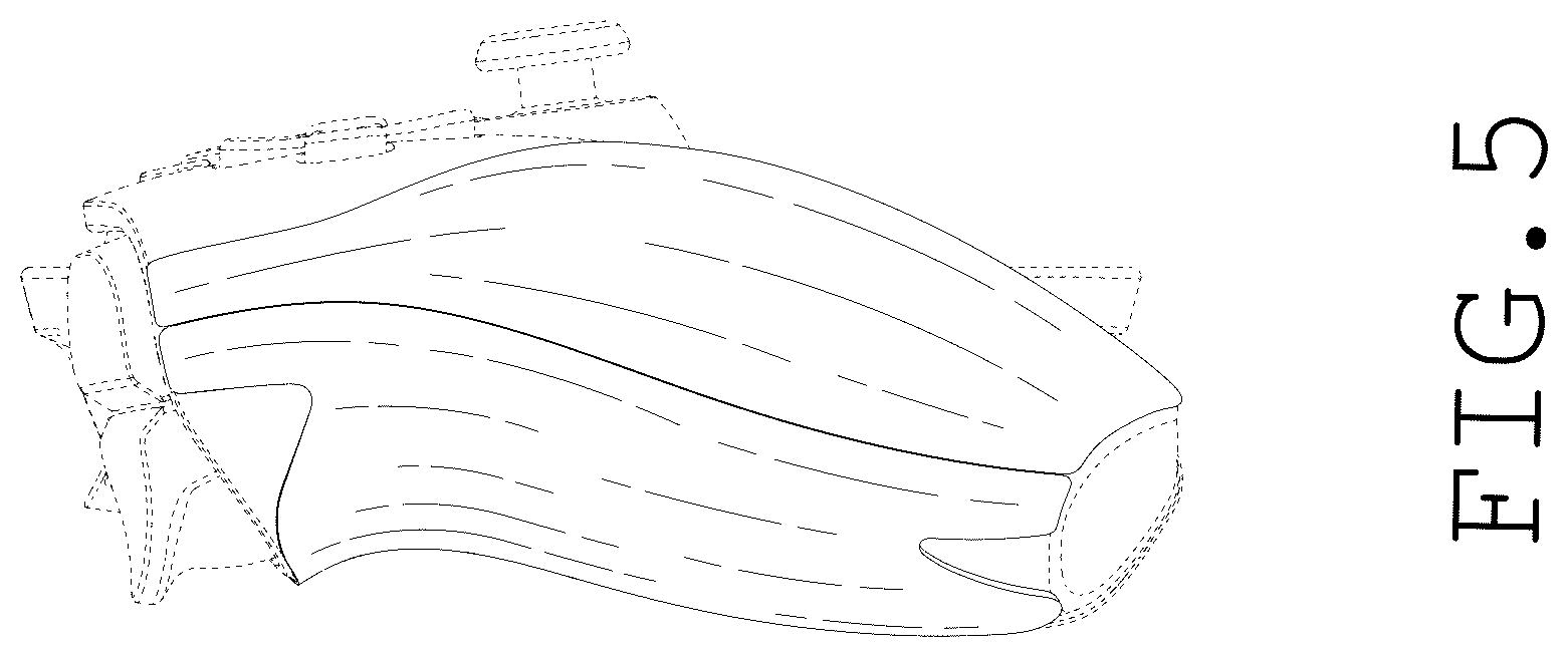 Patent USD1125375 Figure 5 – Protective cover for game controller