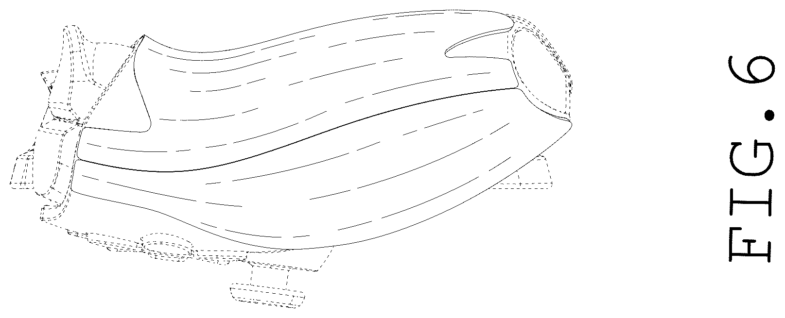 Patent USD1125375 Figure 6 – Protective cover for game controller
