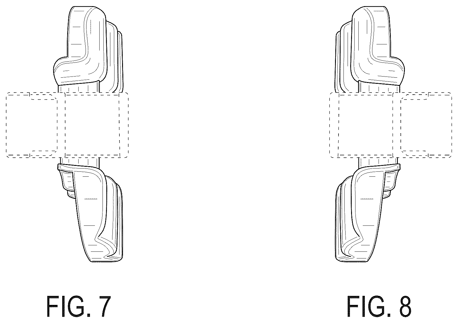Patent USD1125379 Figure 5 – Teeth for a toy system
