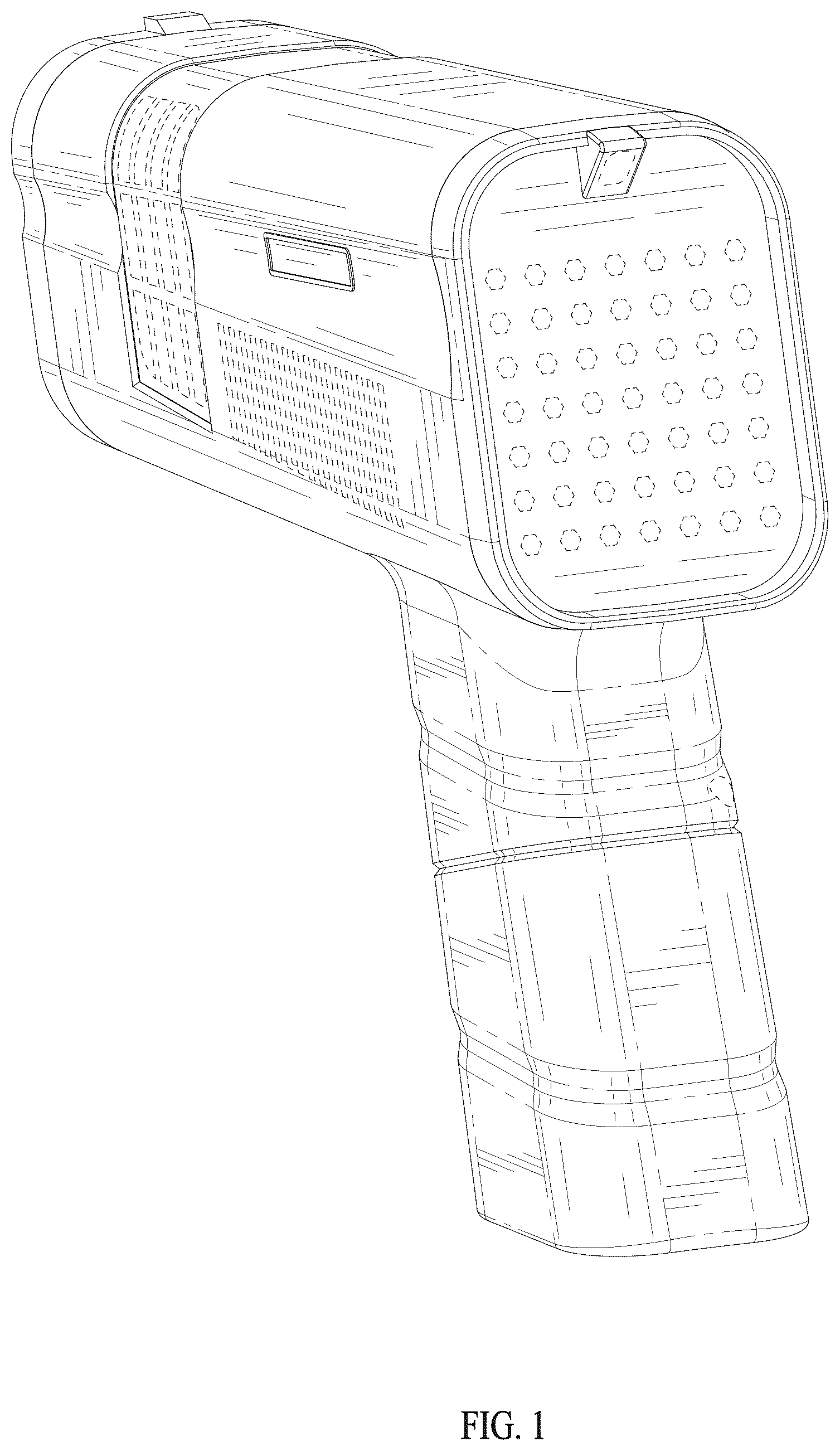 Patent USD1125380 Figure 1 – Bubble gun