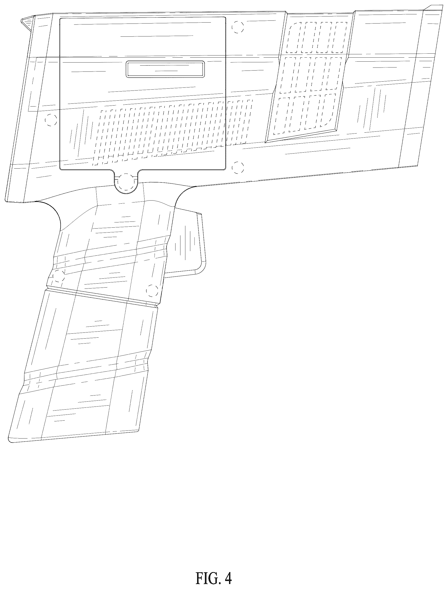 Patent USD1125380 Figure 4 – Bubble gun
