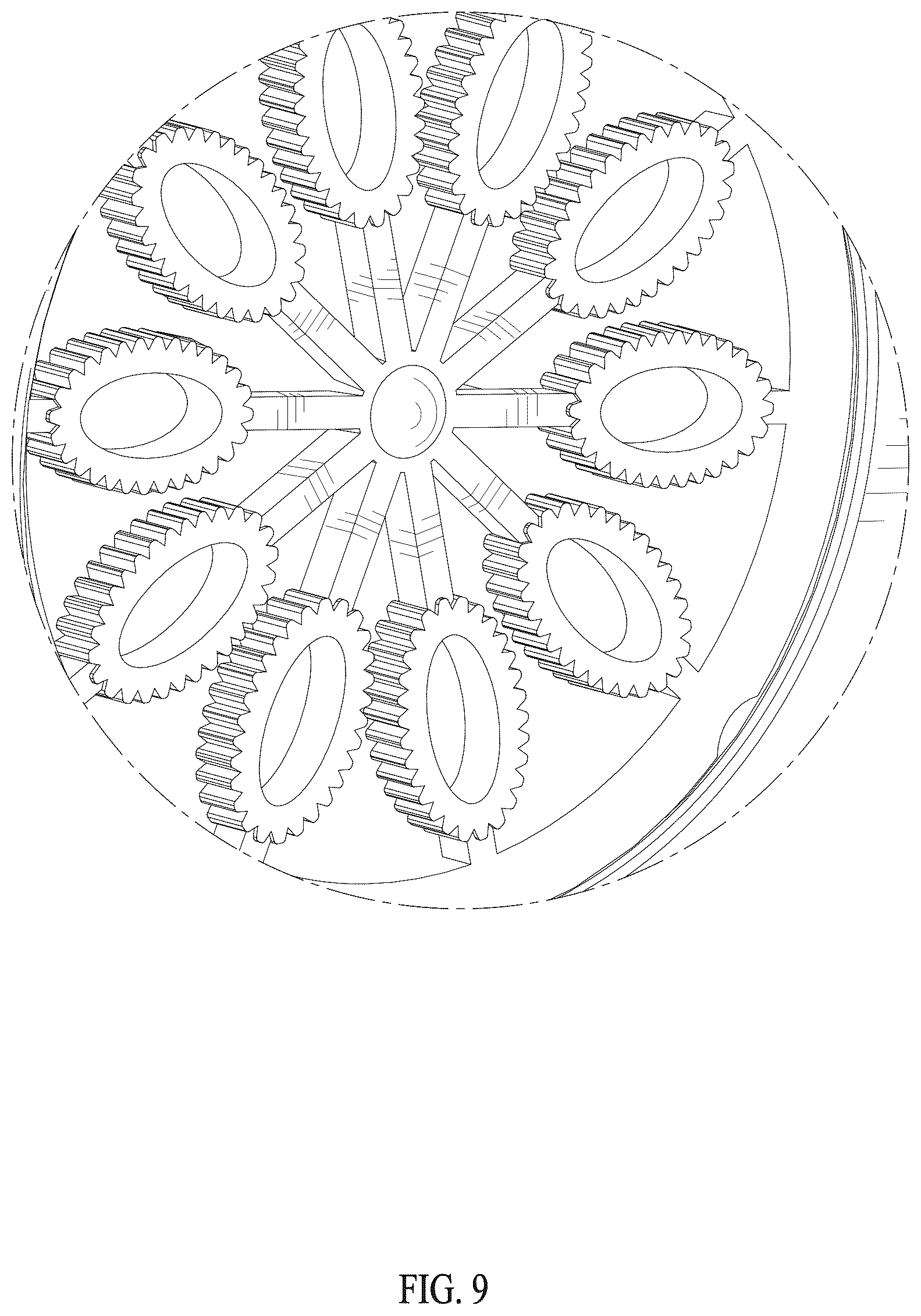 Patent USD1125380 Figure 9 – Bubble gun