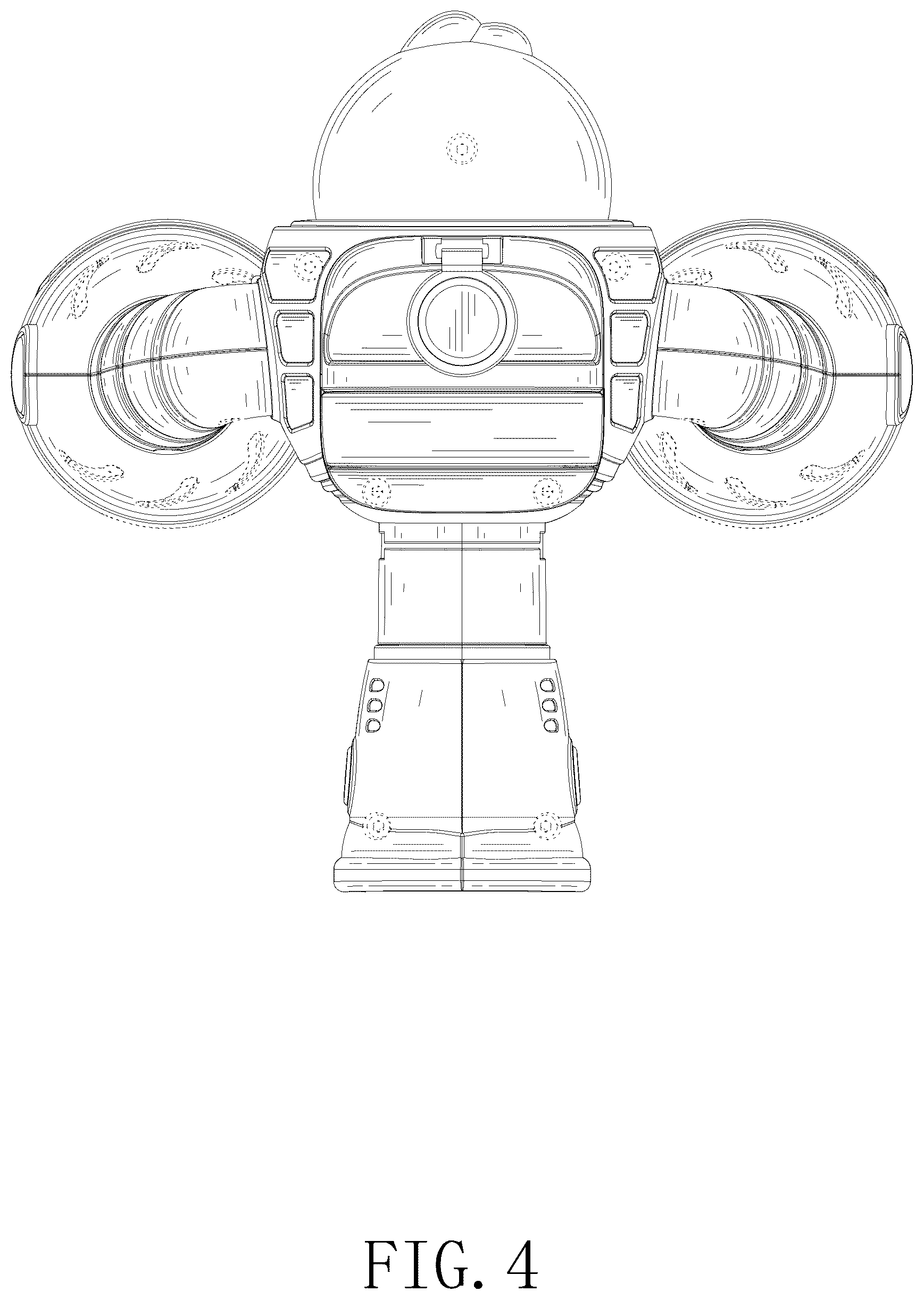 Patent USD1125381 Figure 4 – Toy bubble gun