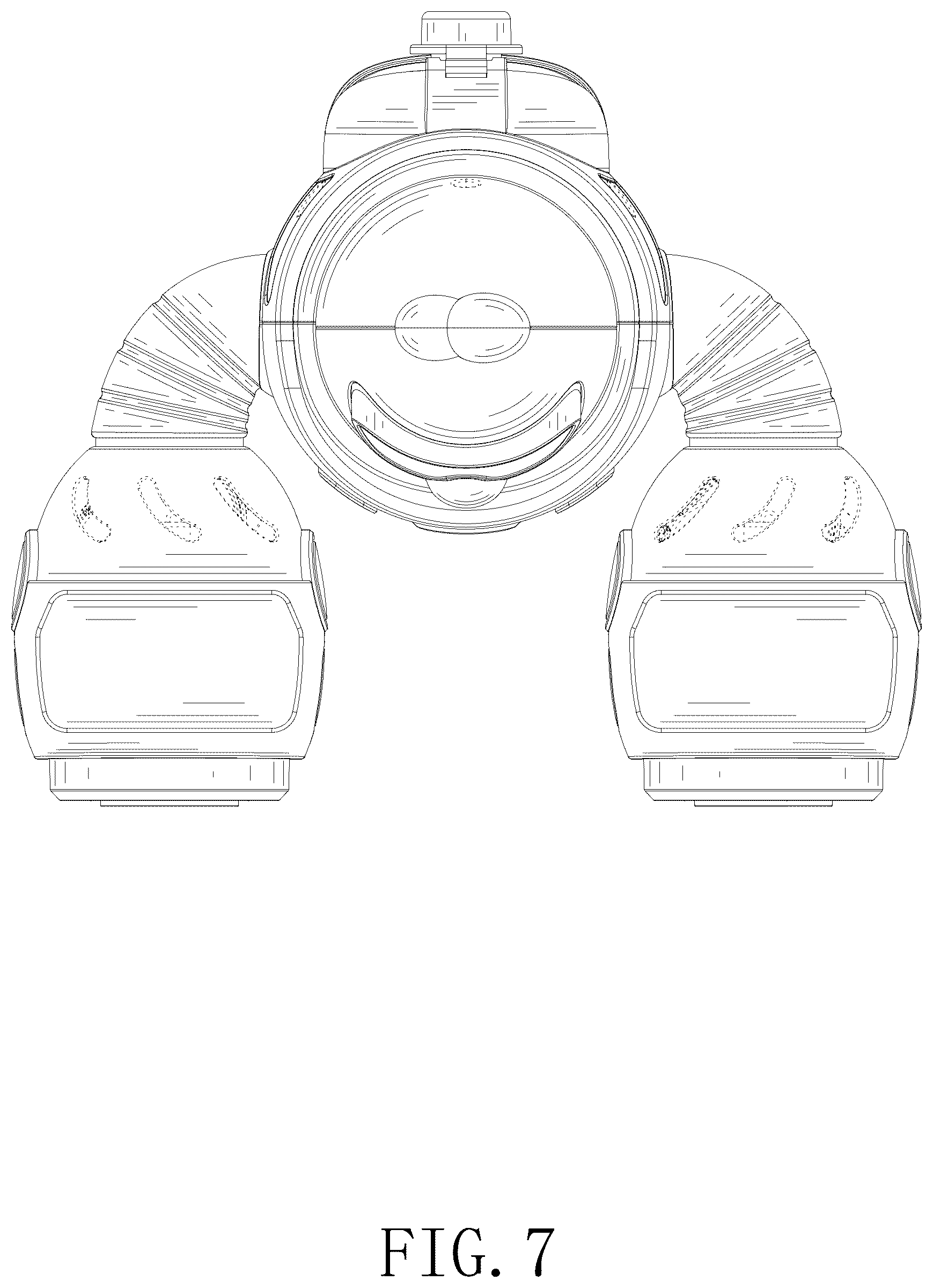 Patent USD1125381 Figure 7 – Toy bubble gun