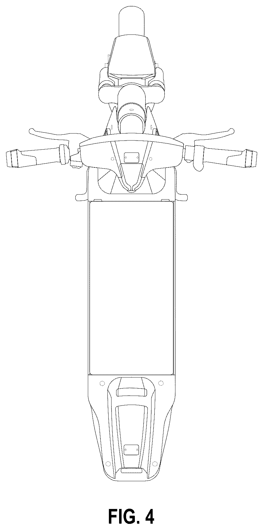 Patent USD1125384 Figure 4 – Scooter