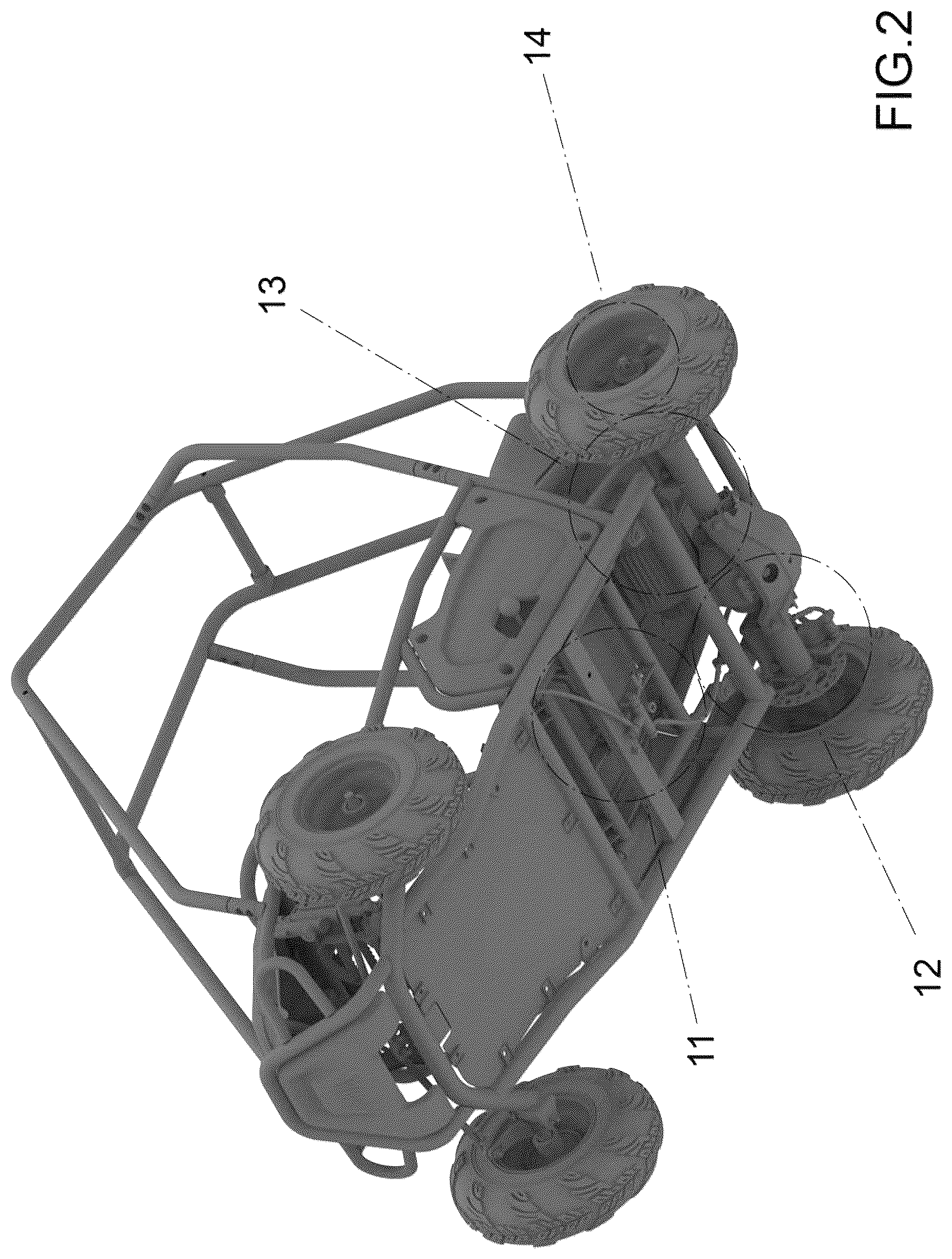 Patent USD1125385 Figure 2 – Go-kart