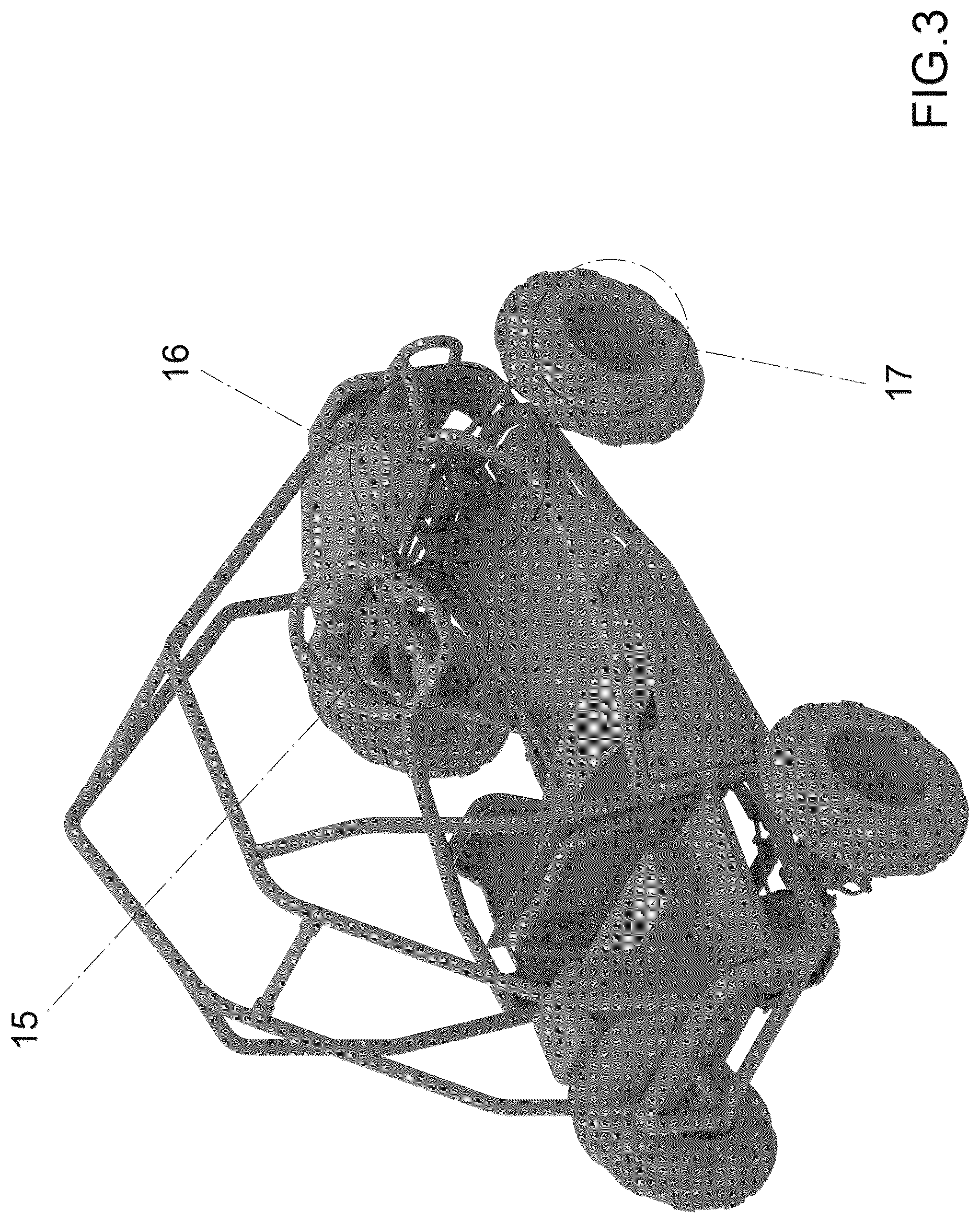 Patent USD1125385 Figure 3 – Go-kart