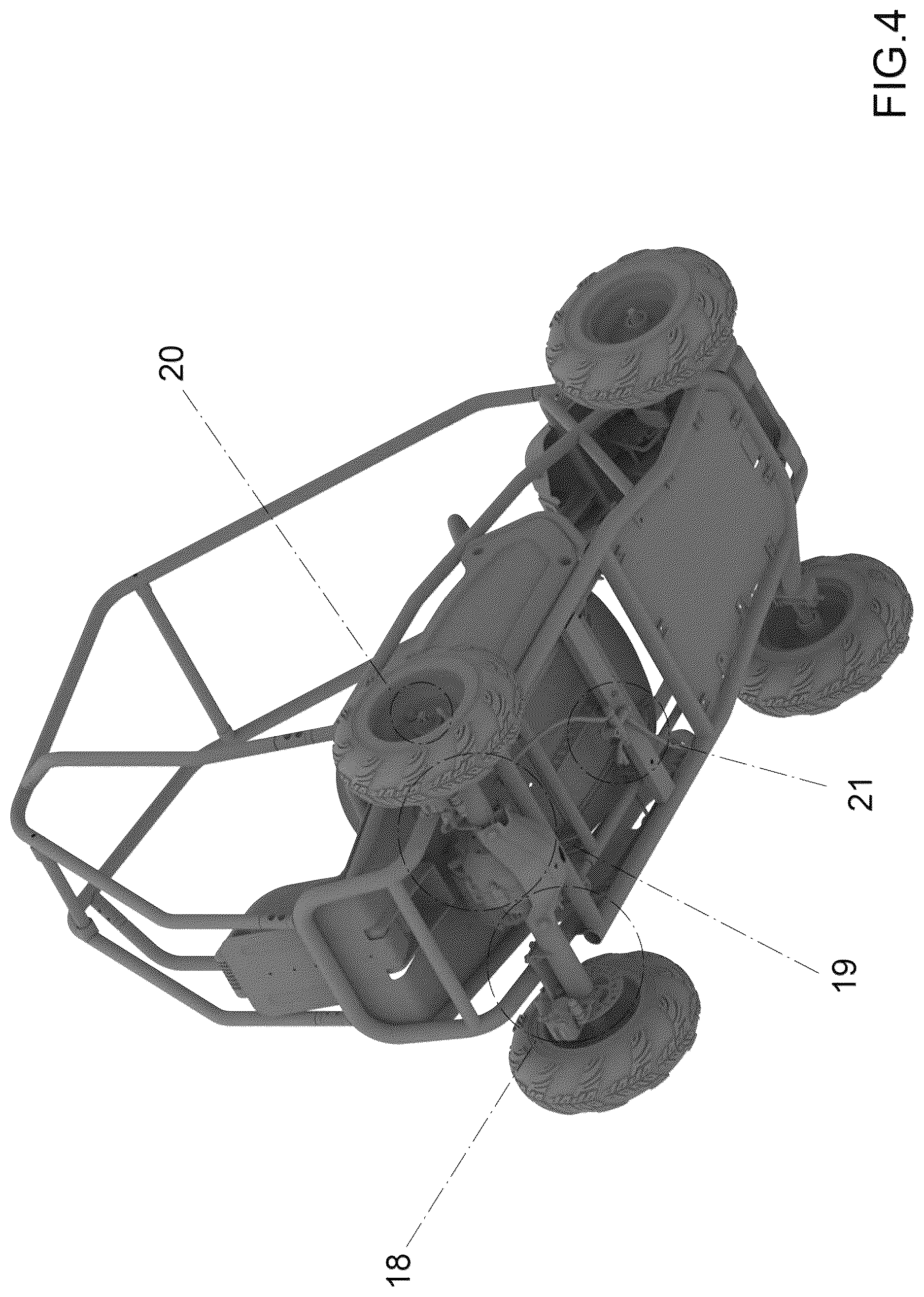 Patent USD1125385 Figure 4 – Go-kart
