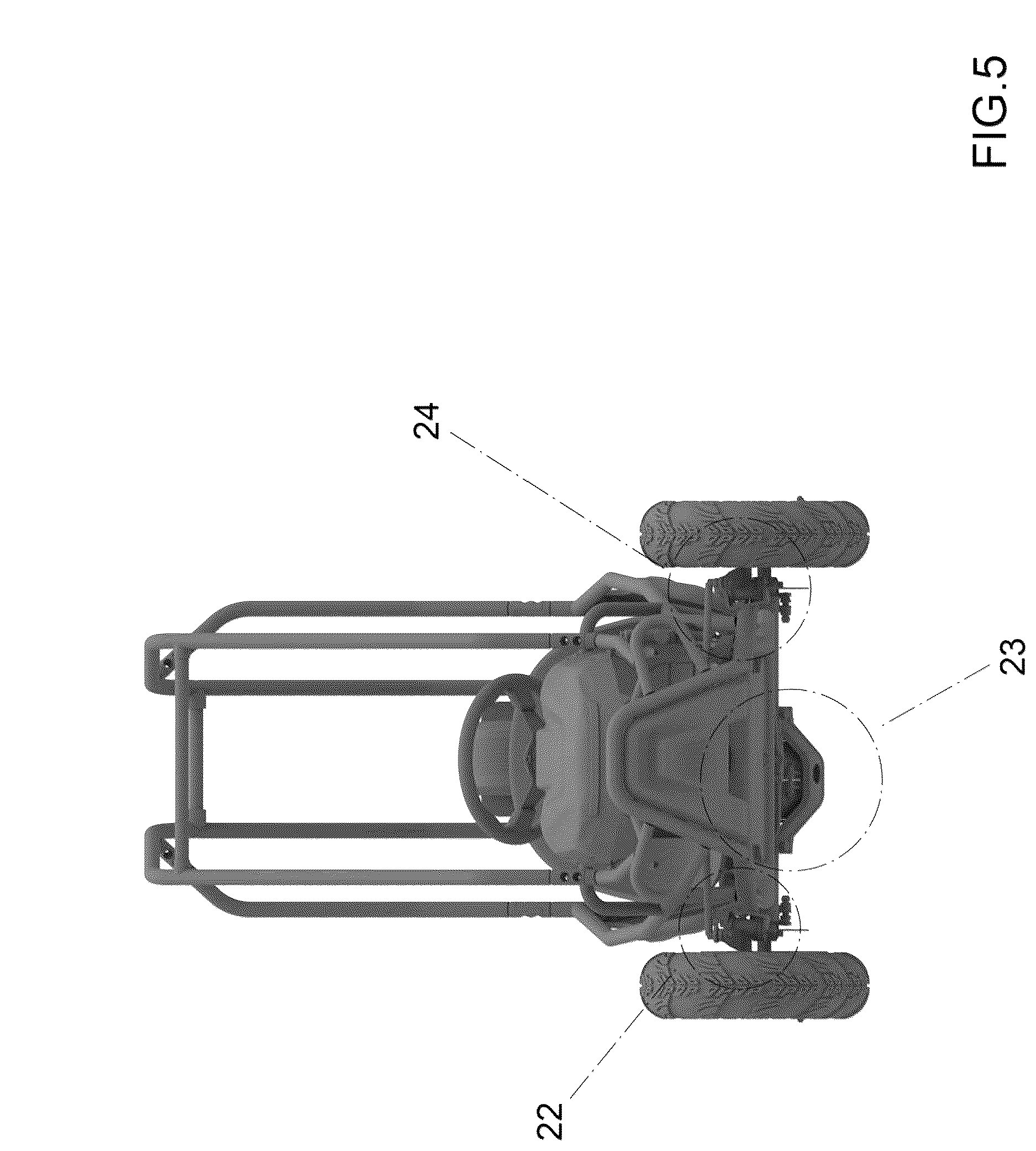 Patent USD1125385 Figure 5 – Go-kart
