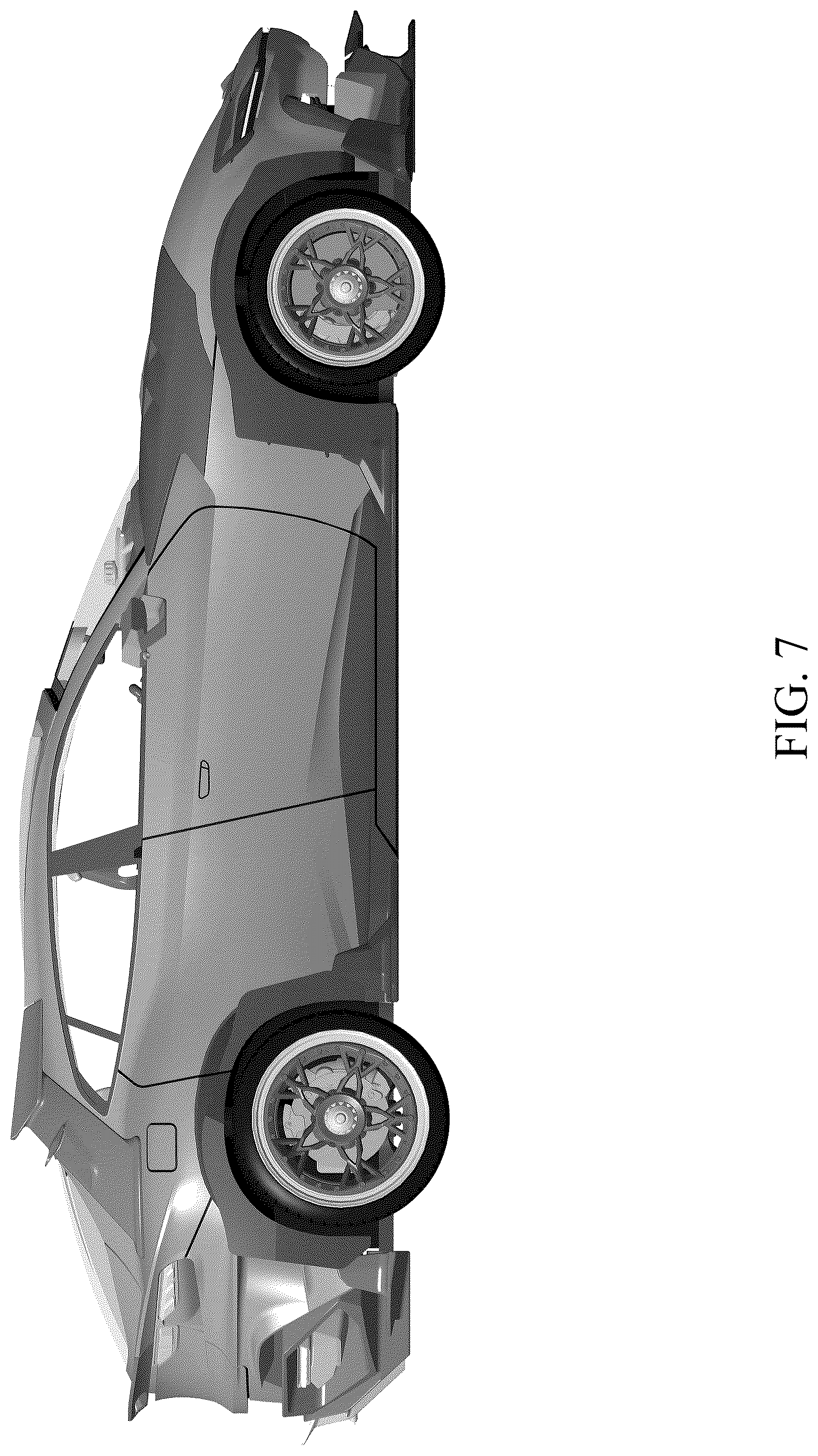 Patent USD1125386 Figure 7 – Model car