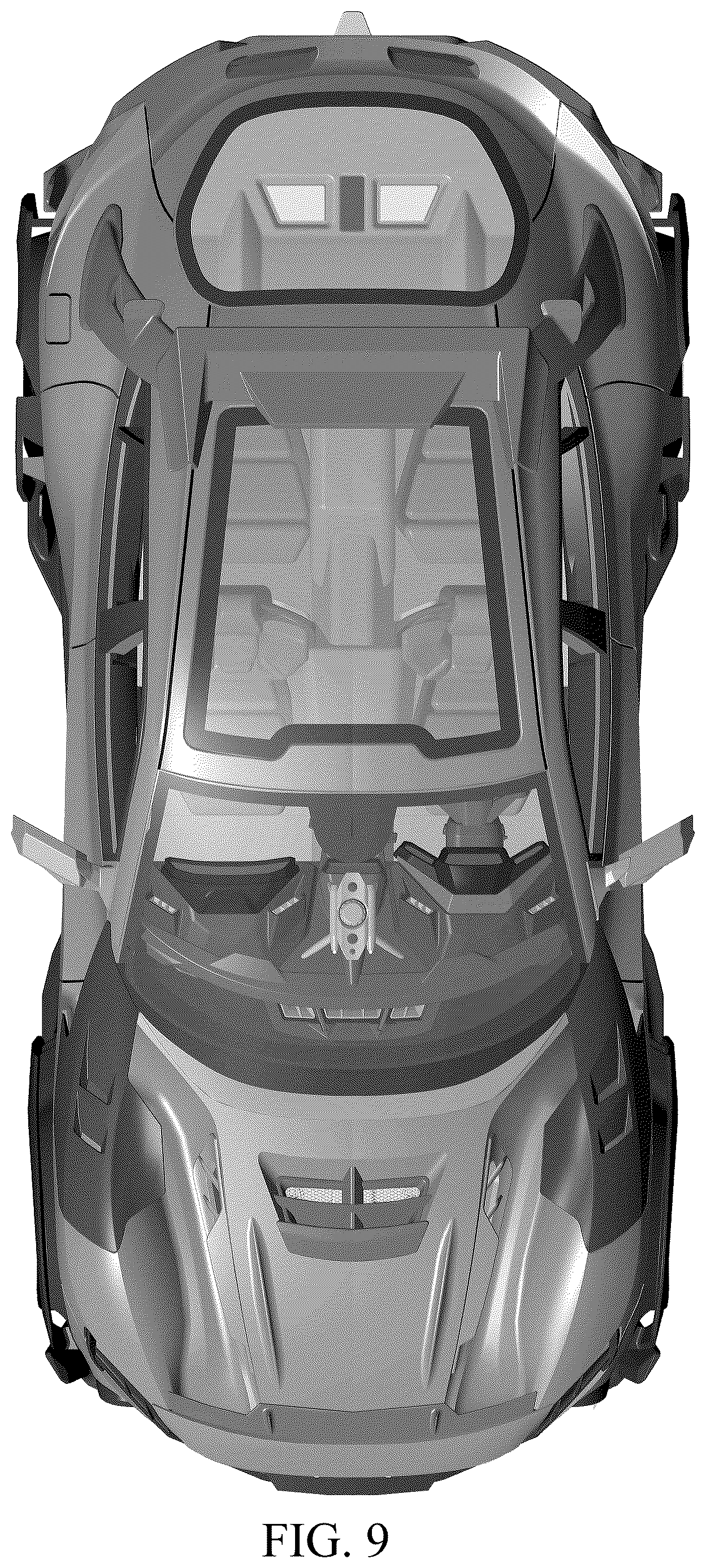 Patent USD1125386 Figure 9 – Model car