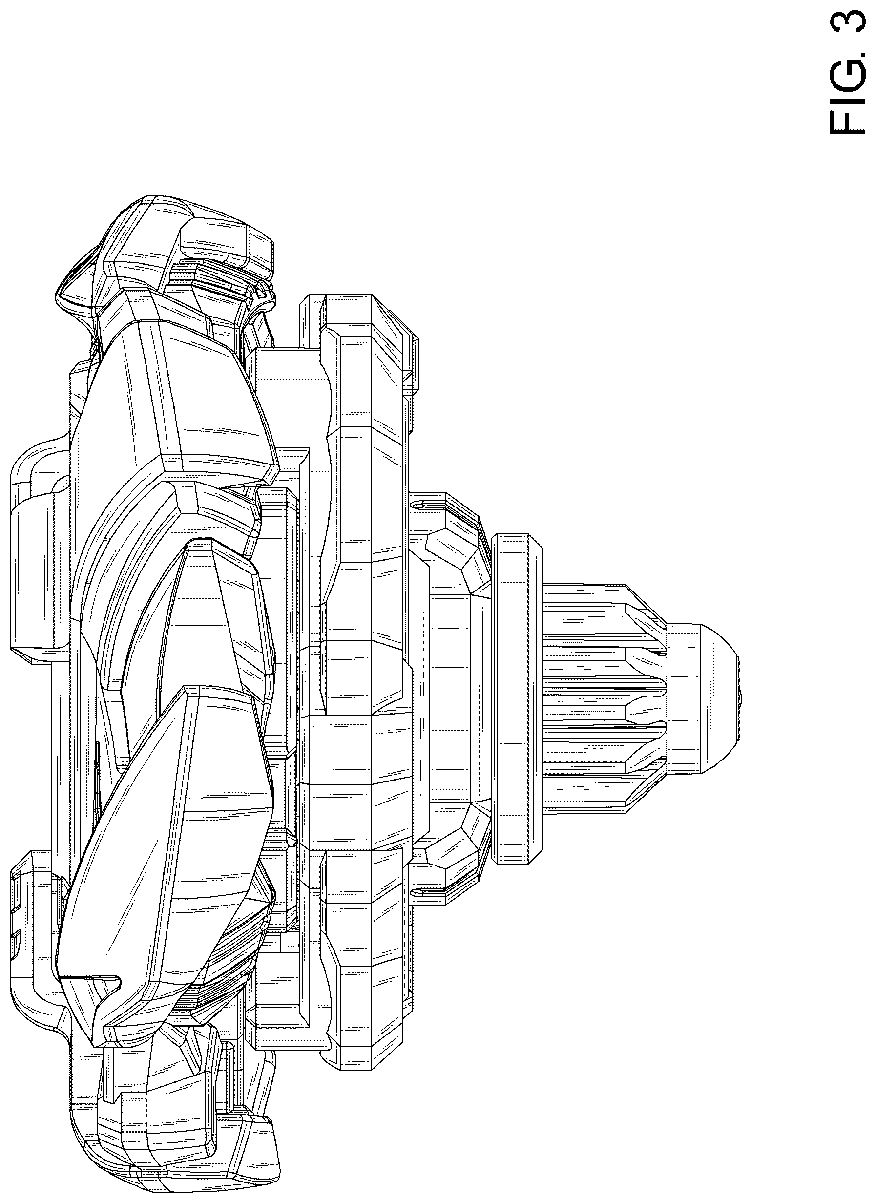 Patent USD1125387 Figure 3 – Spinning top toy