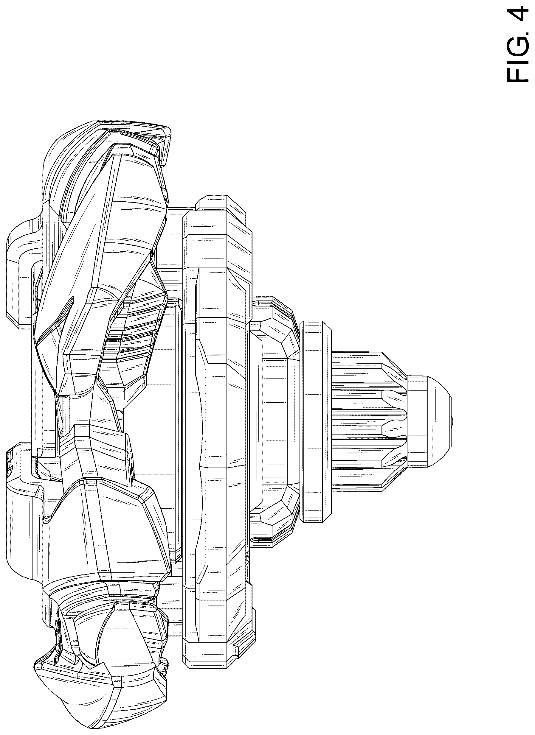 Patent USD1125387 Figure 4 – Spinning top toy
