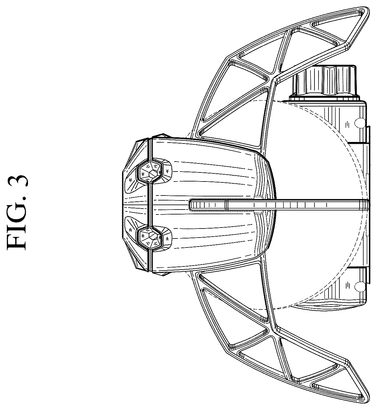 Patent USD1125389 Figure 3 – Sprinkler toy